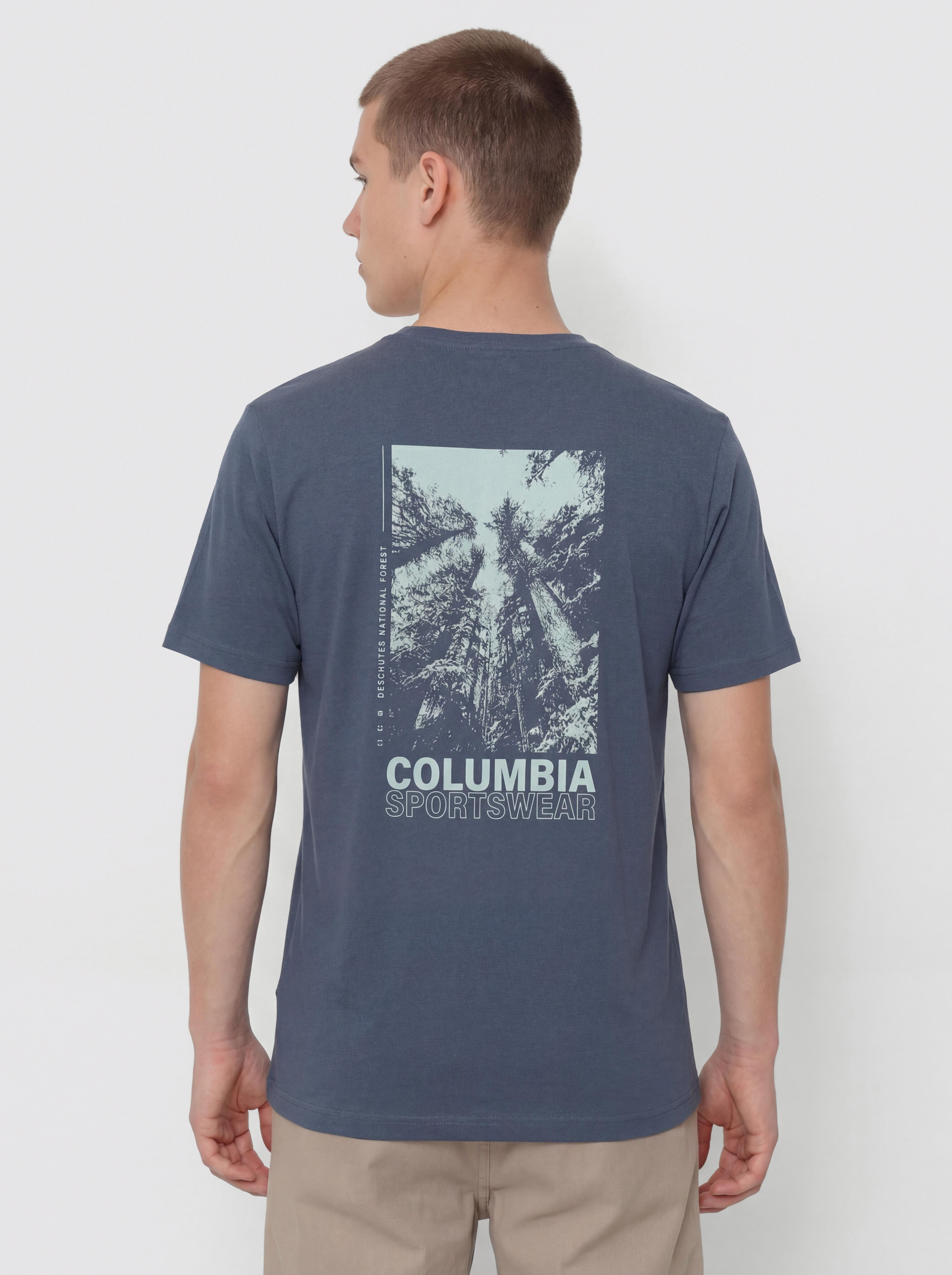 T-shirt Columbia Rapid Ridge (dark mountain/amazing heights)
