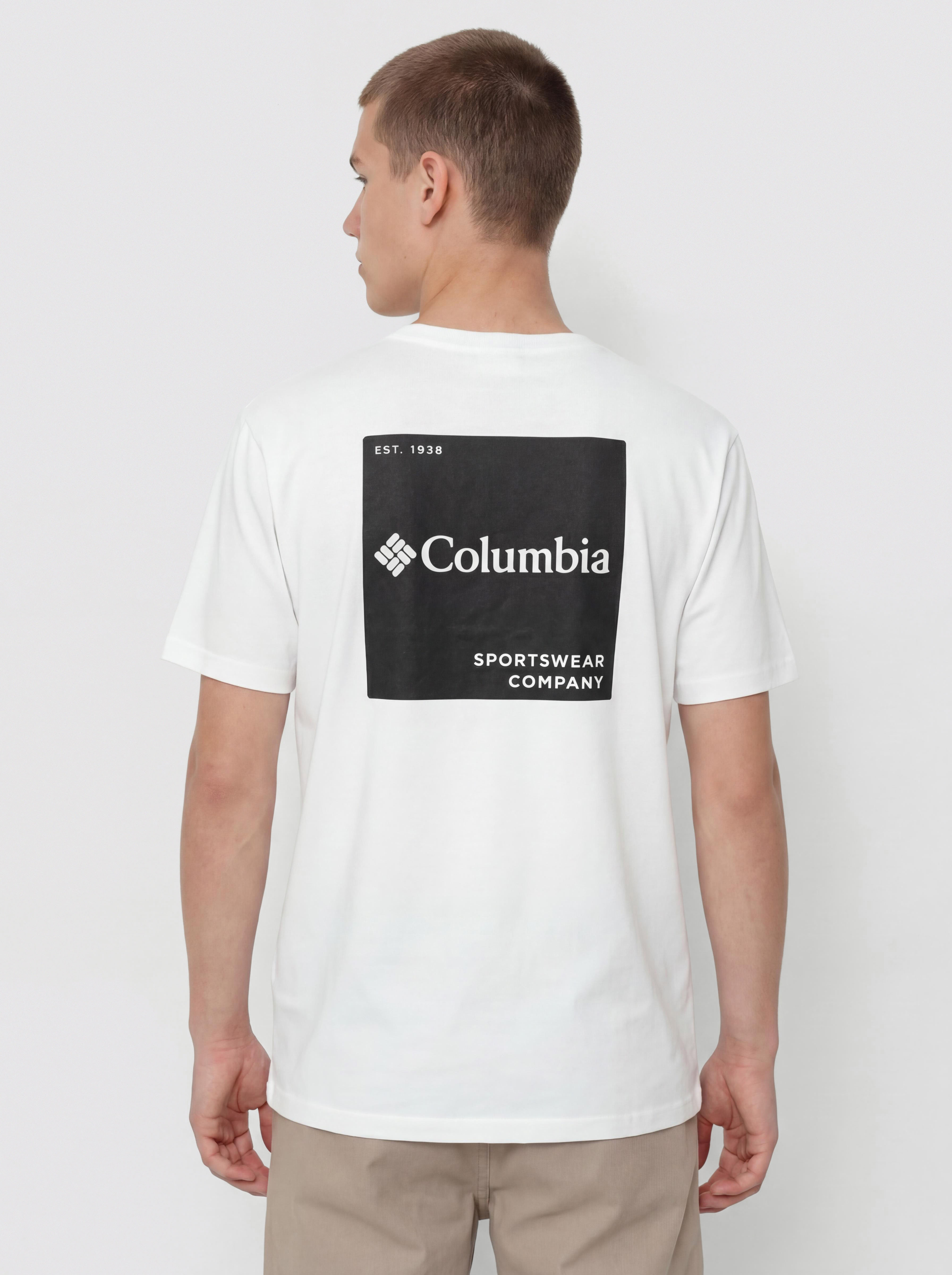 T-shirt Columbia CSC Logo Back (white/boxy brand)