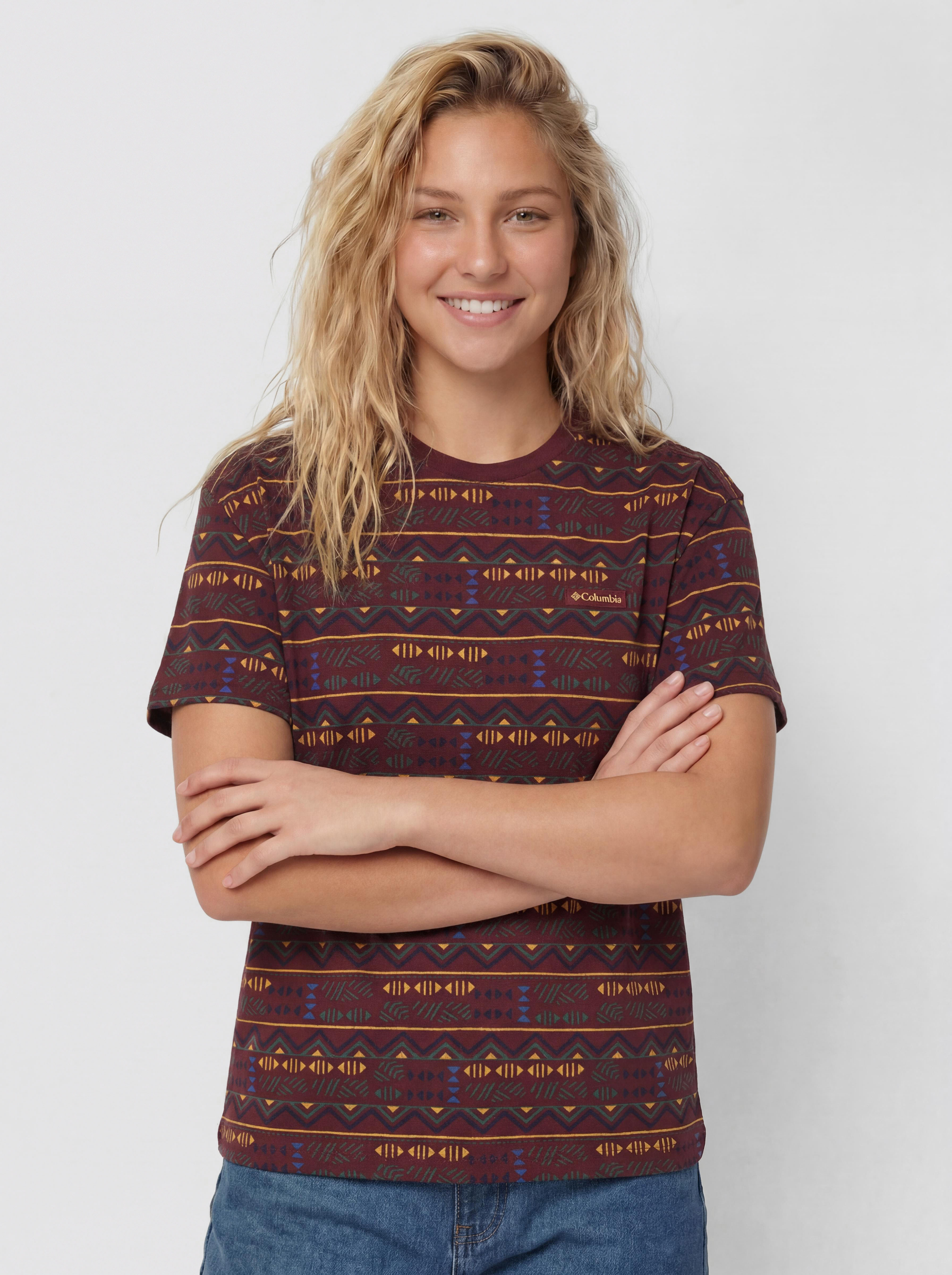 T-shirt Columbia Sequoia Grove (rich wine/horizons)