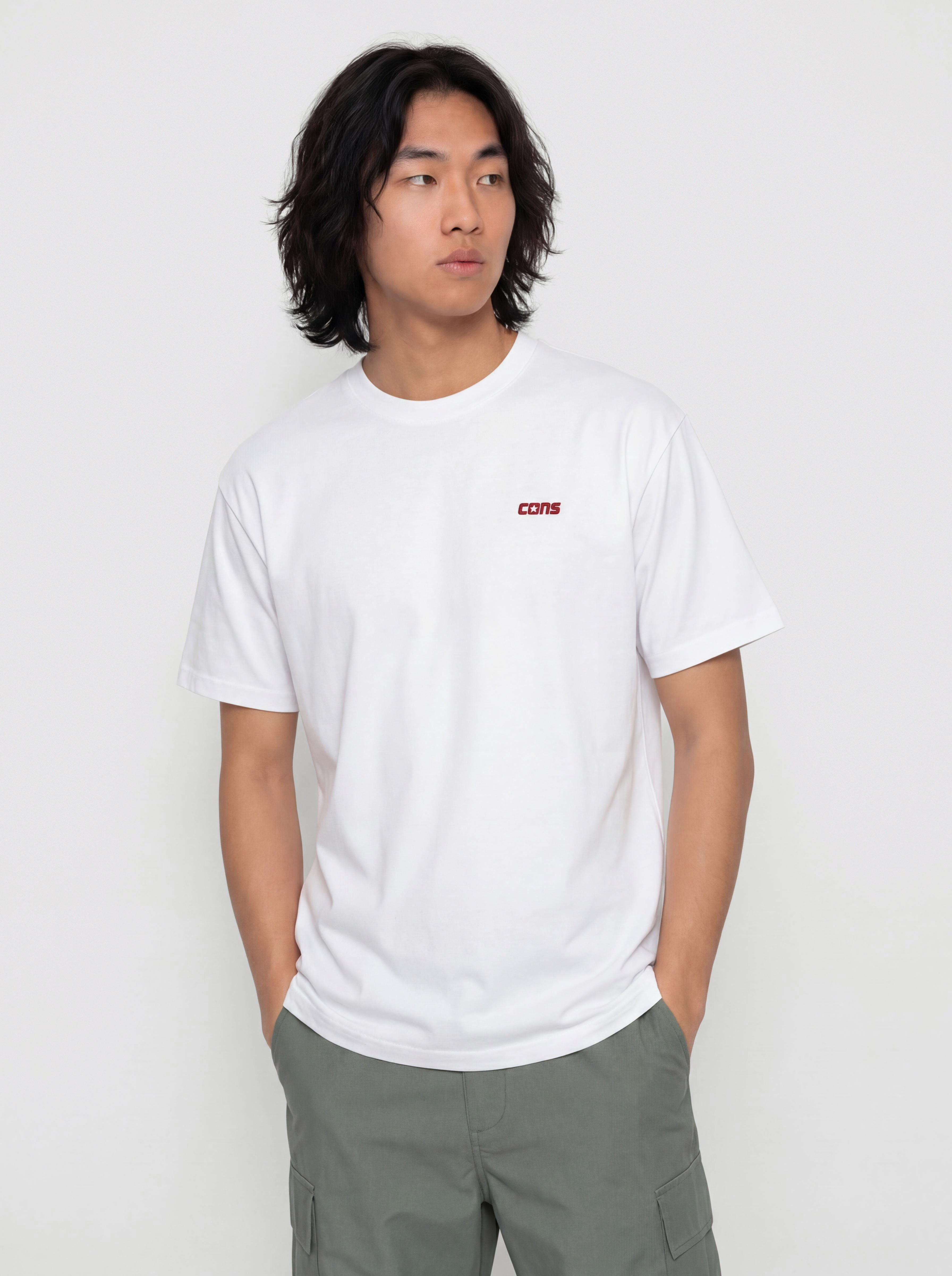 T-shirt Converse Loose Fit Cons (white i)