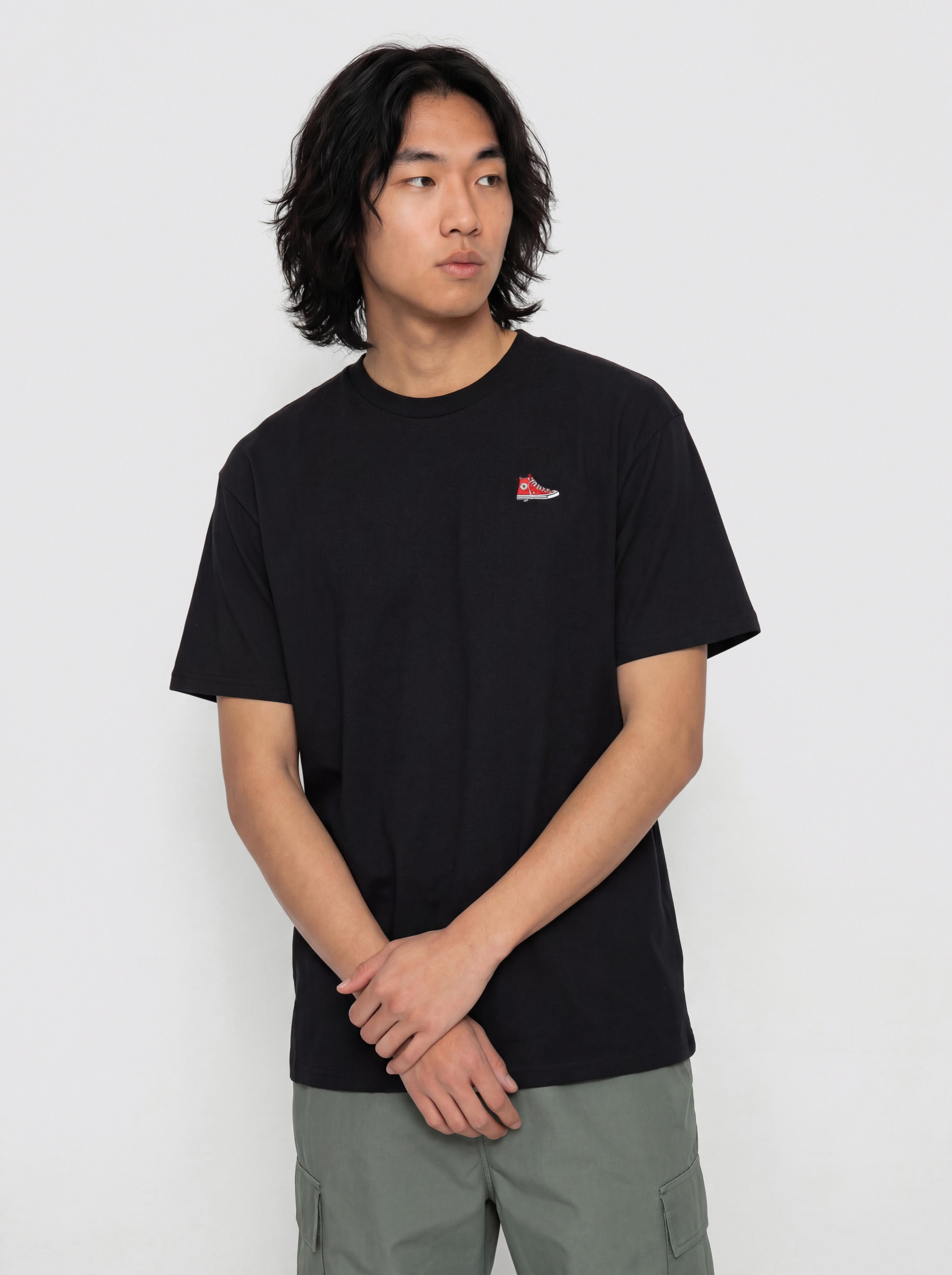 T-shirt Converse Sneaker Patch (black)