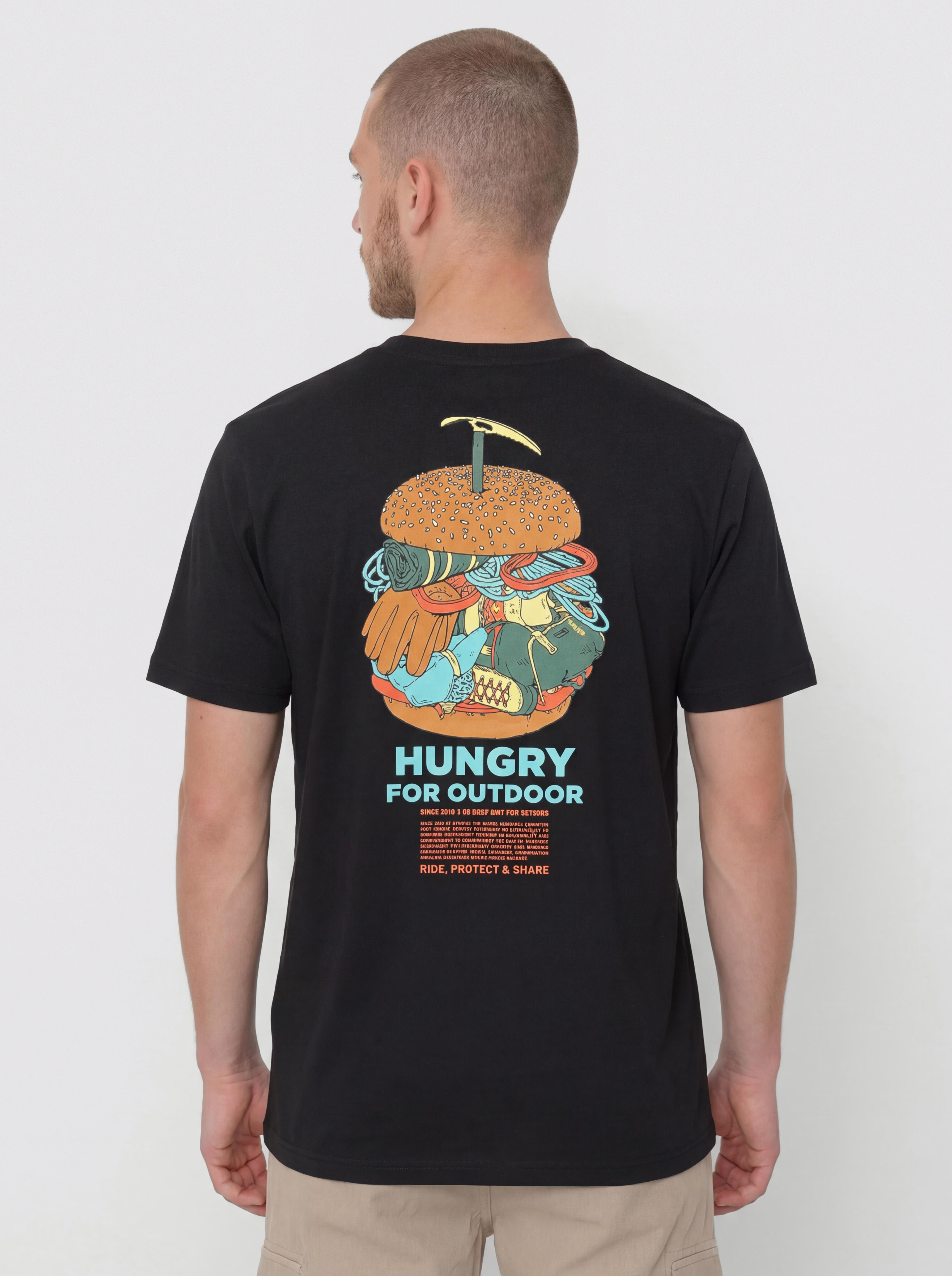 T-shirt Picture Hikkily (black)