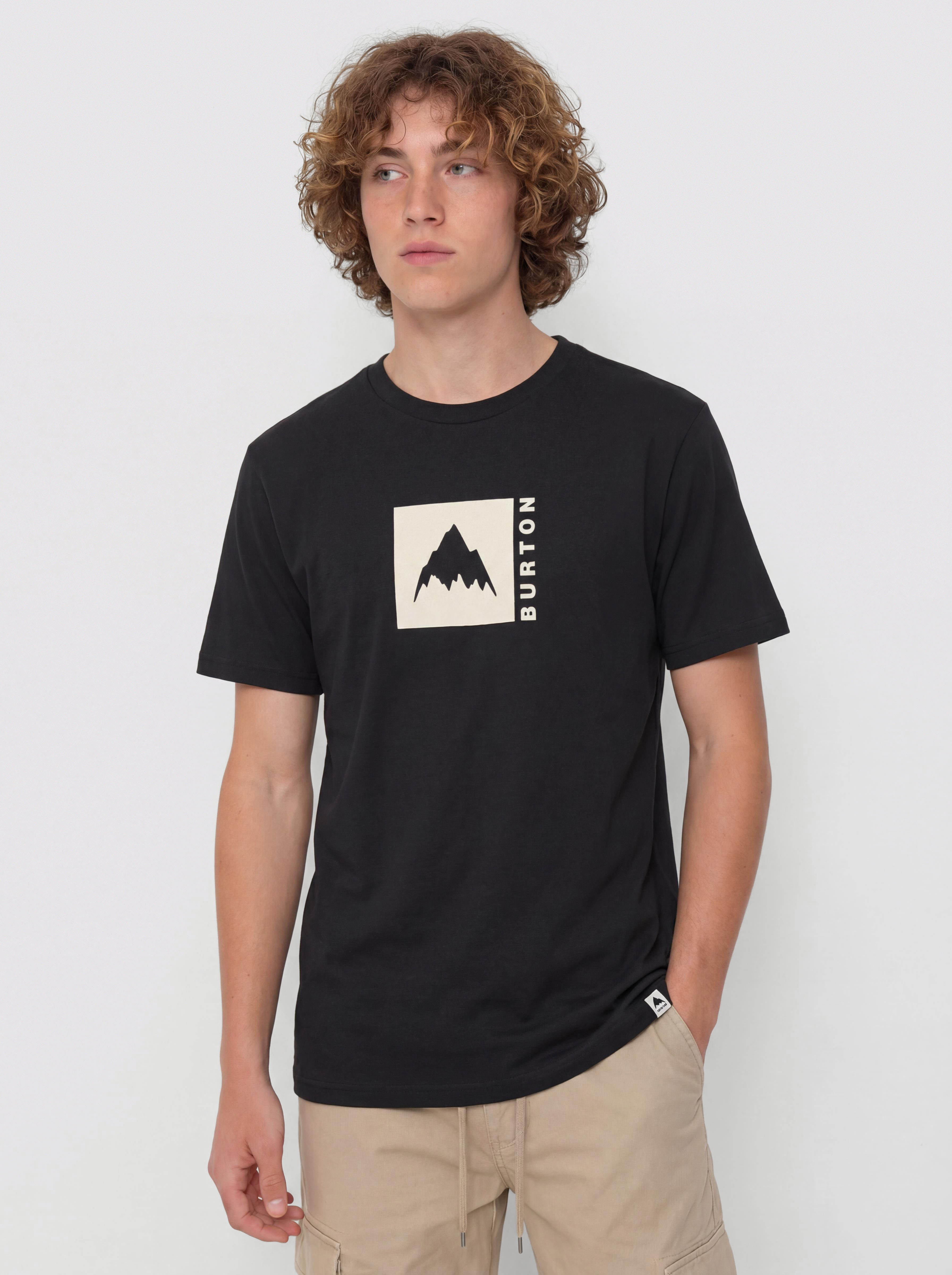 T-shirt Burton Classic Mountain High (true black)