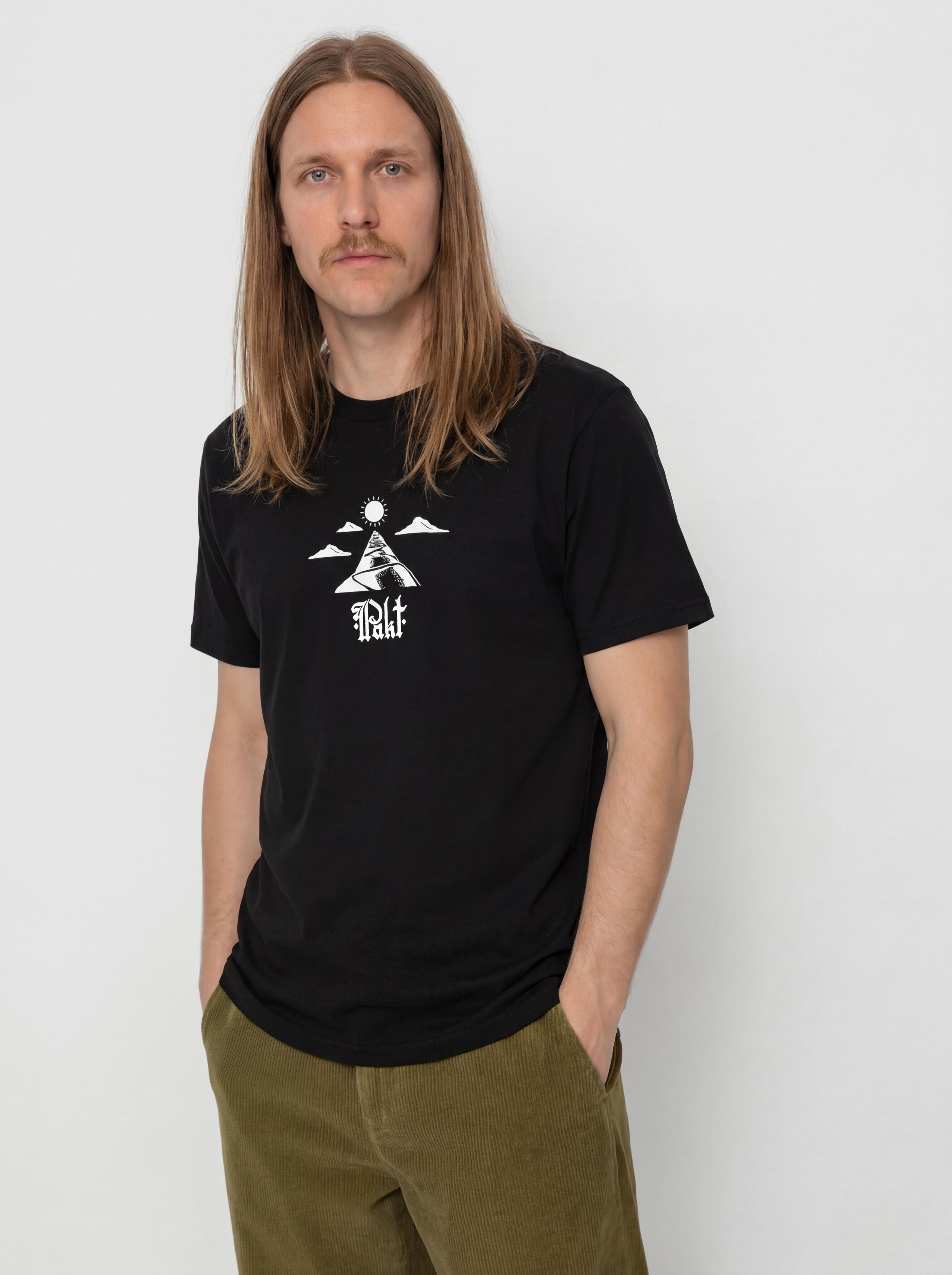 T-shirt Youth Skateboards Pakt Kopiec (black)