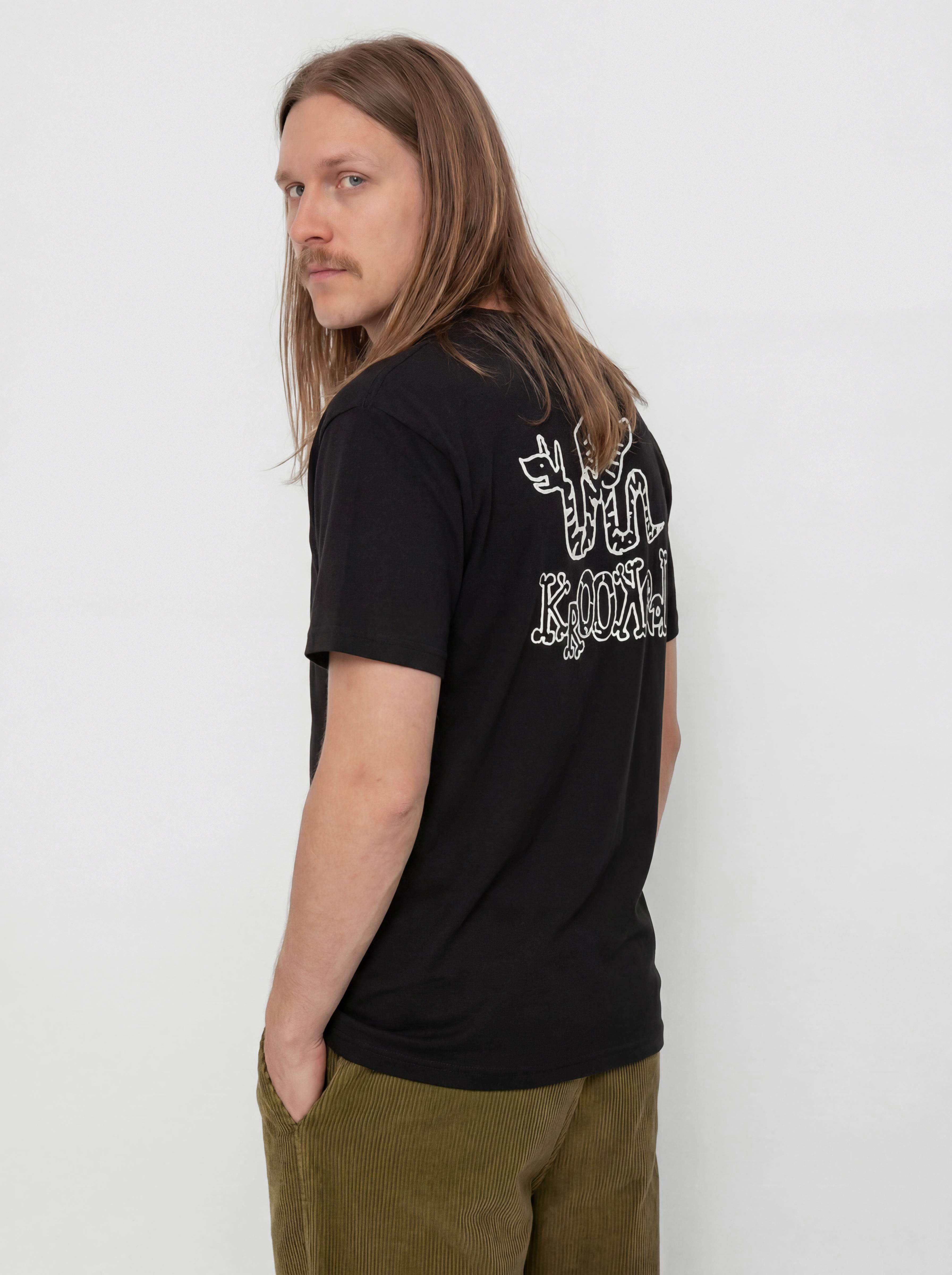 T-shirt Youth Skateboards Pakt Kopiec (black)