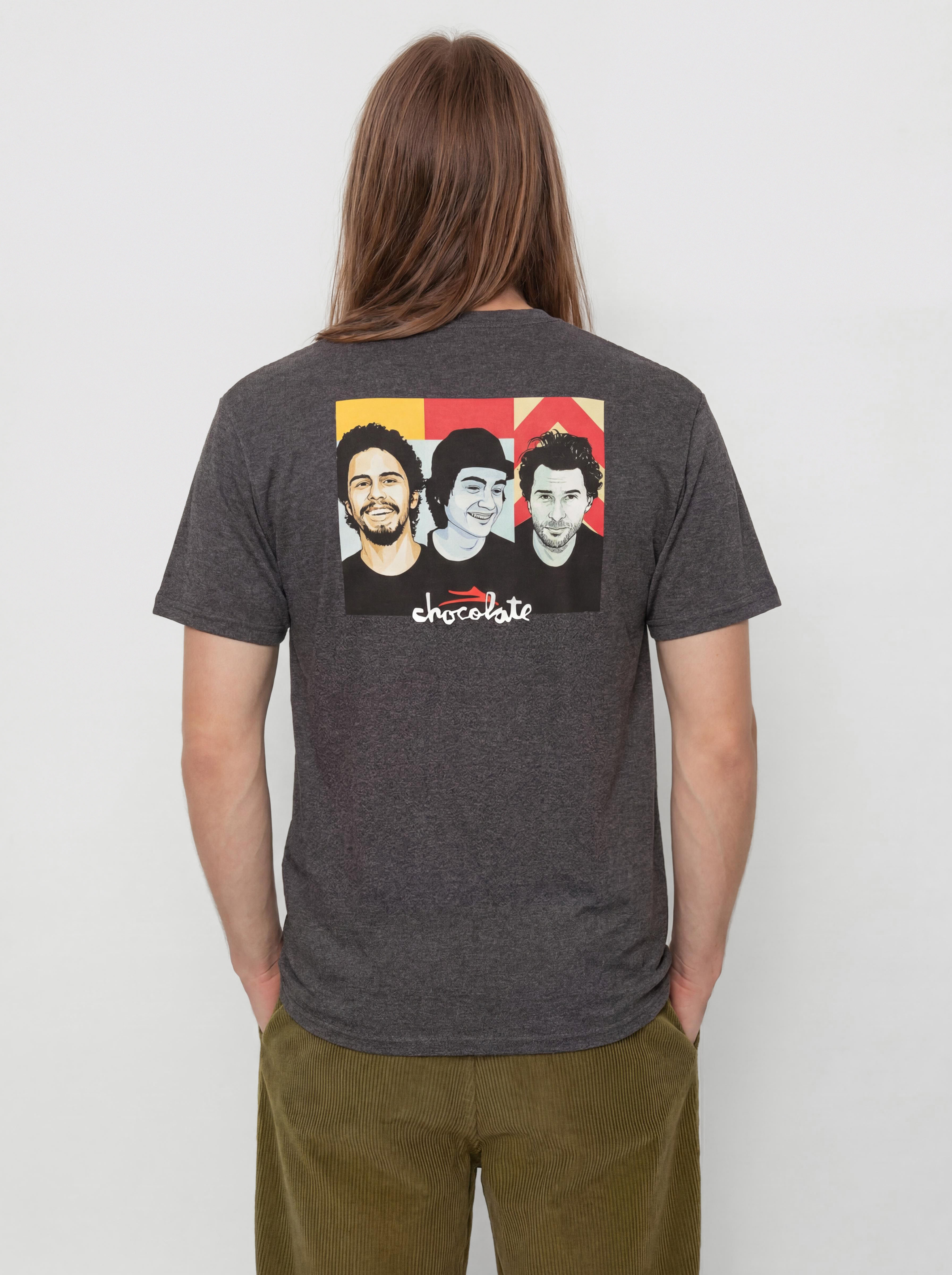 T-shirt Lakai Portrait (charcoal heather)