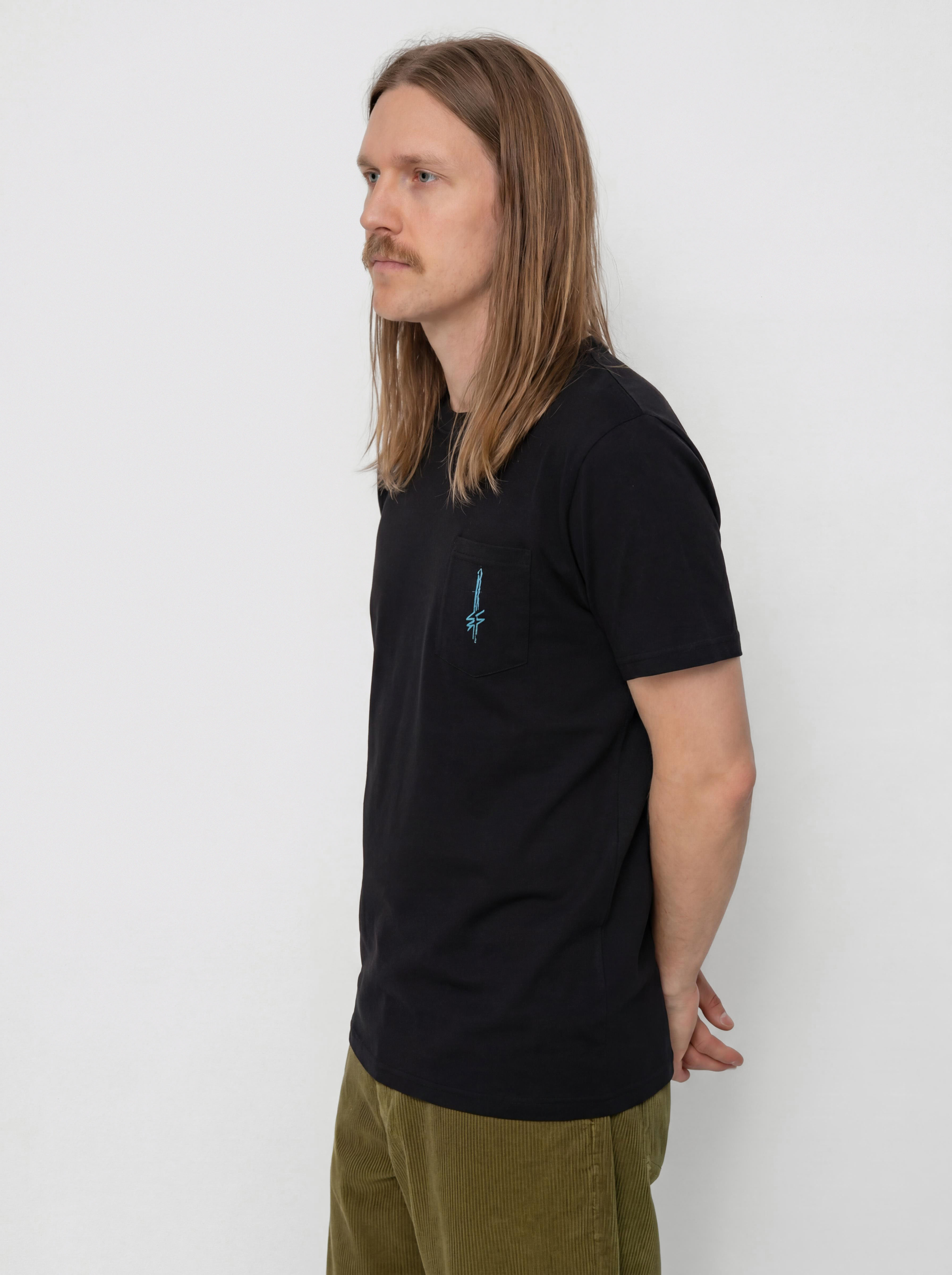 T-shirt Deathwish Chrome Pocket (black)