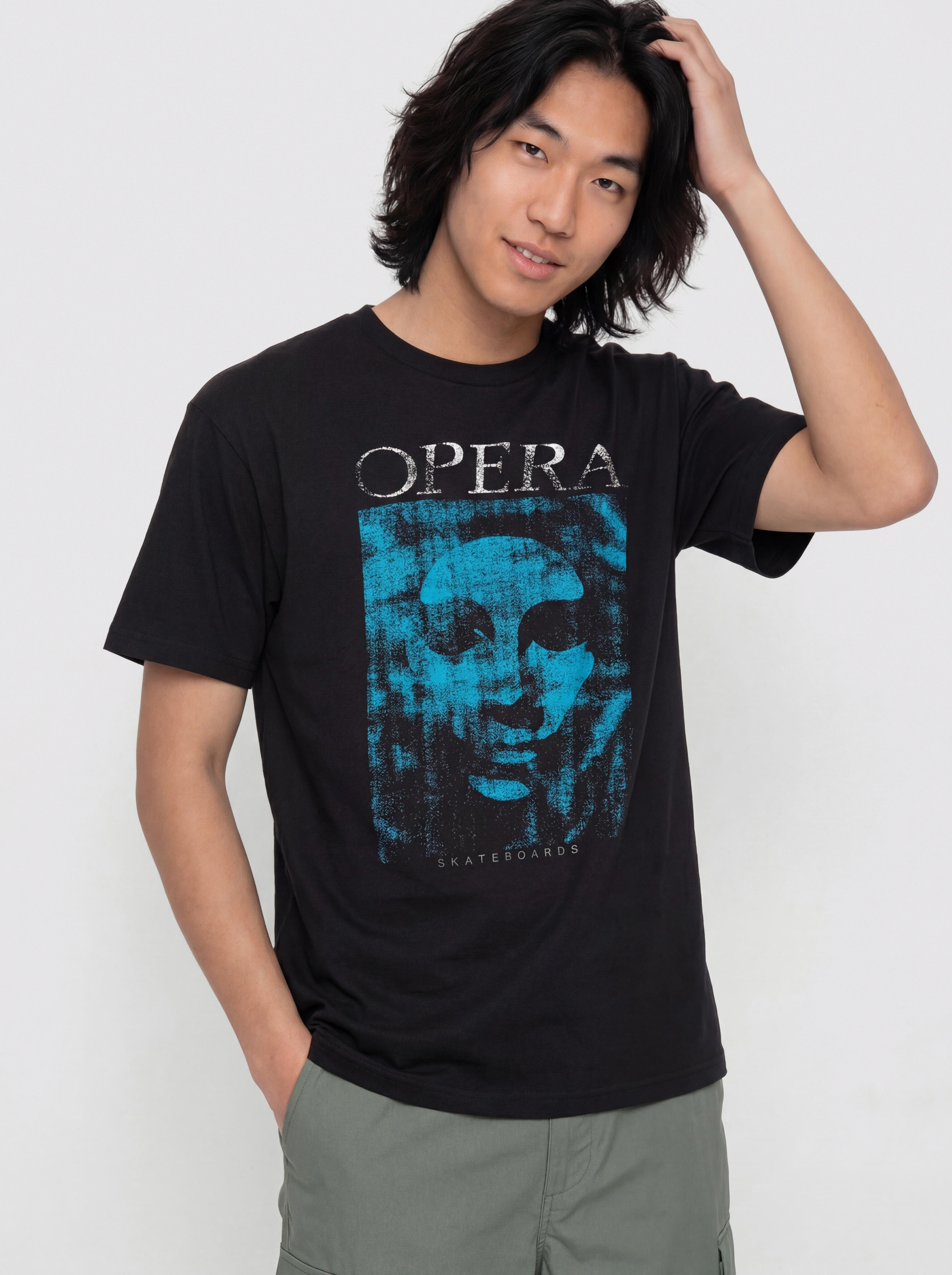T-shirt Opera Mask Vintage (black)