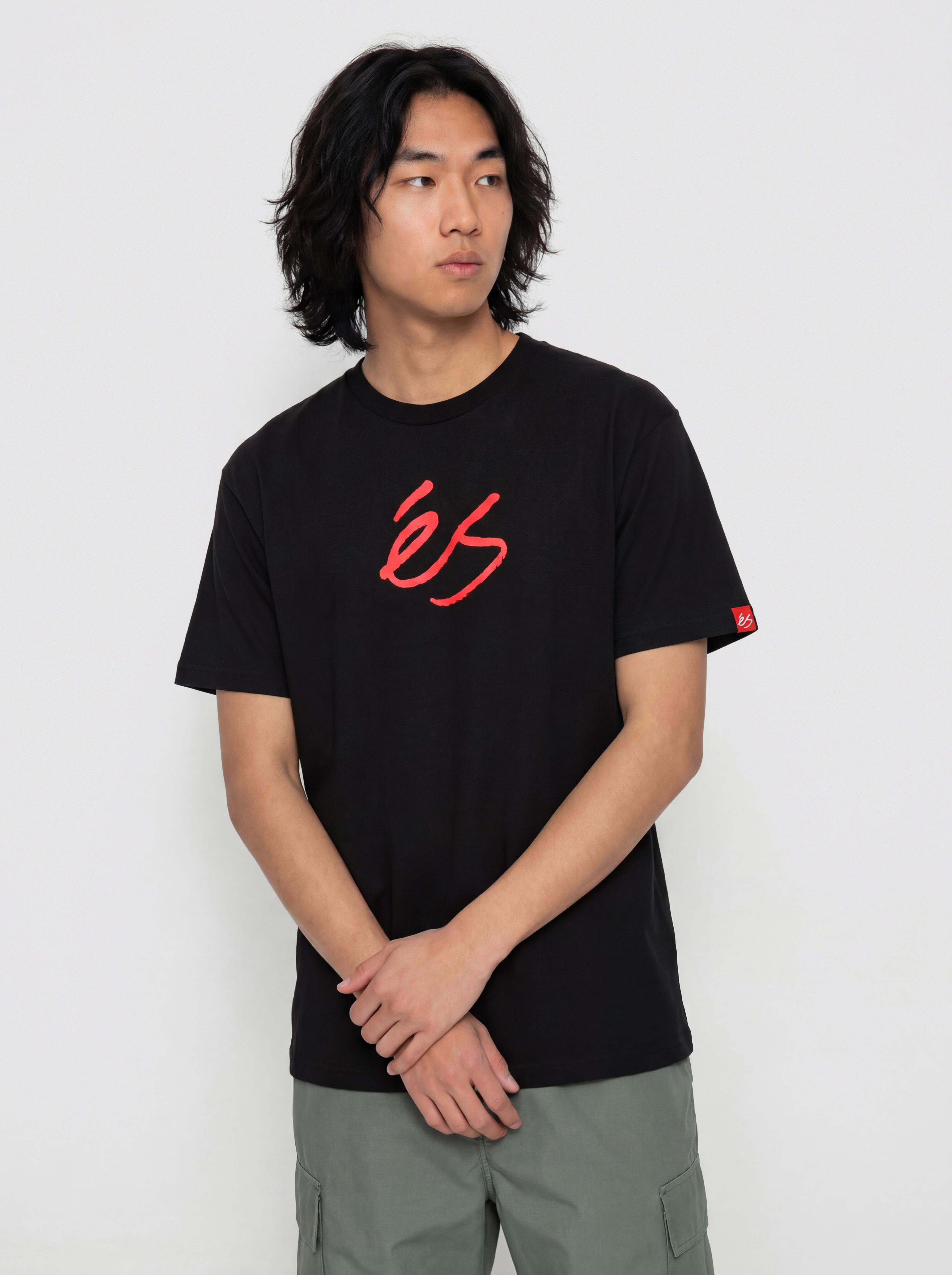 T-shirt eS Scrip Mid (black)