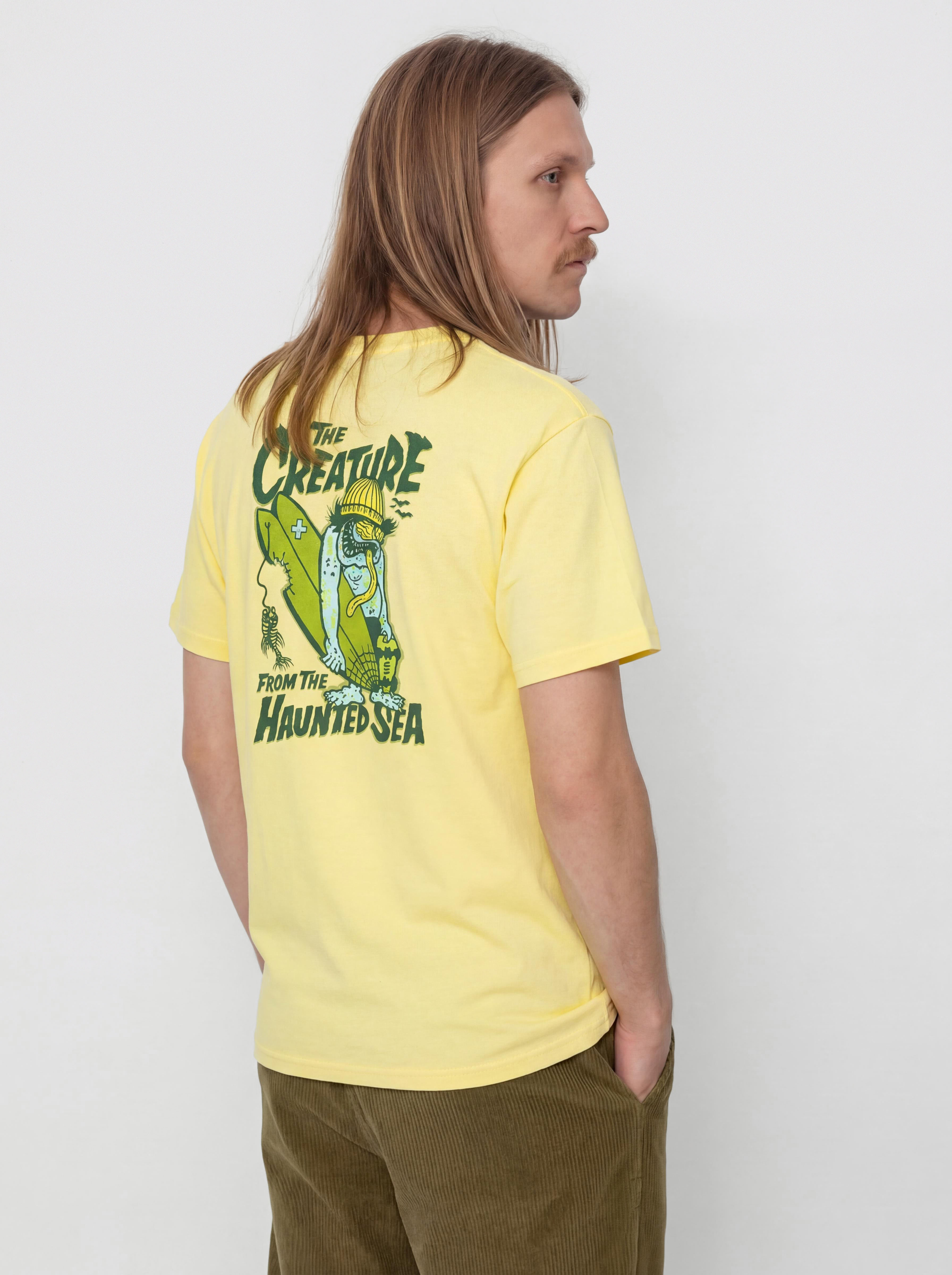 T-shirt Creature Haunted Sea (cornsilk)