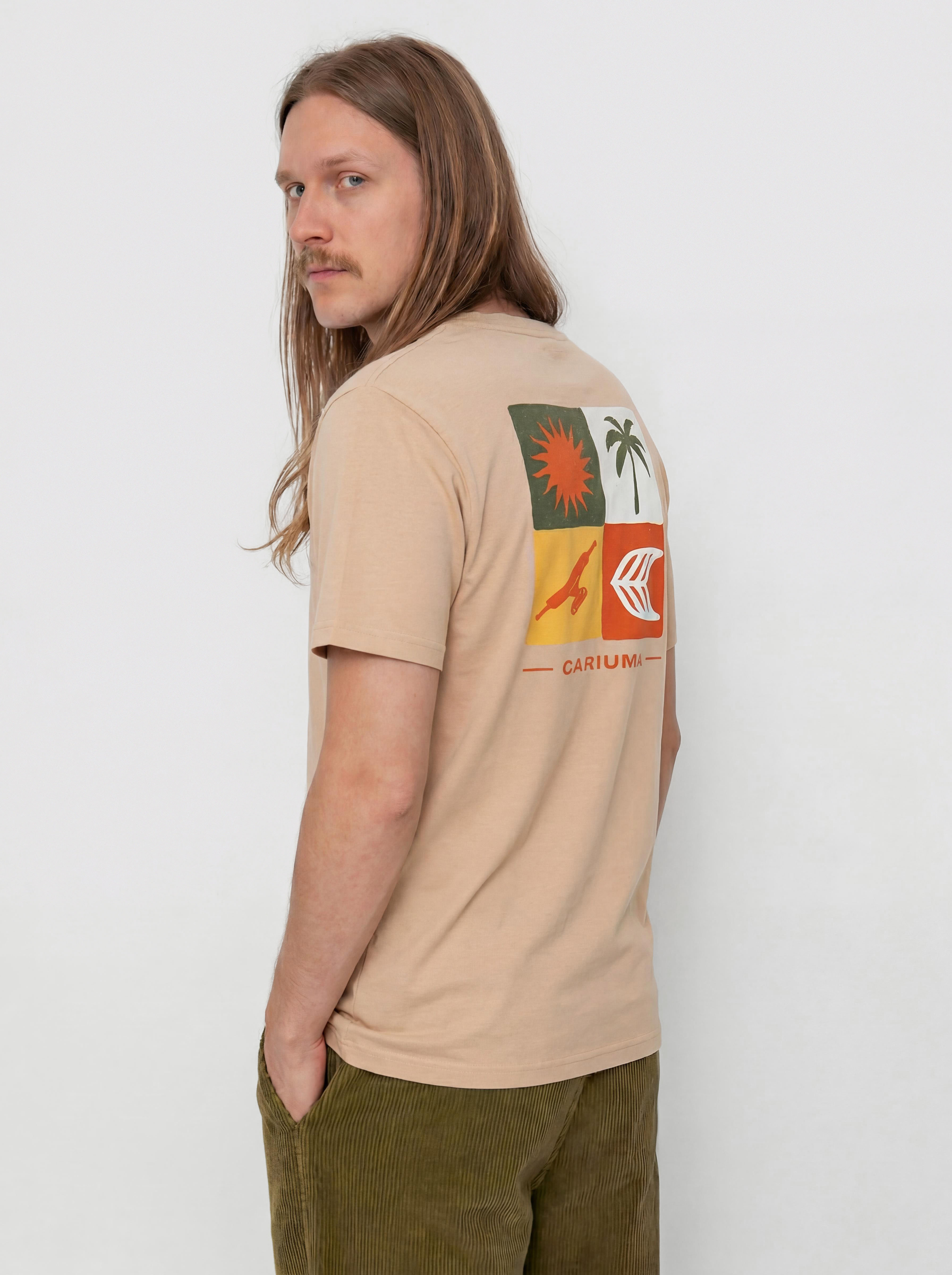 T-shirt Cariuma Cariuma Elements (sand)