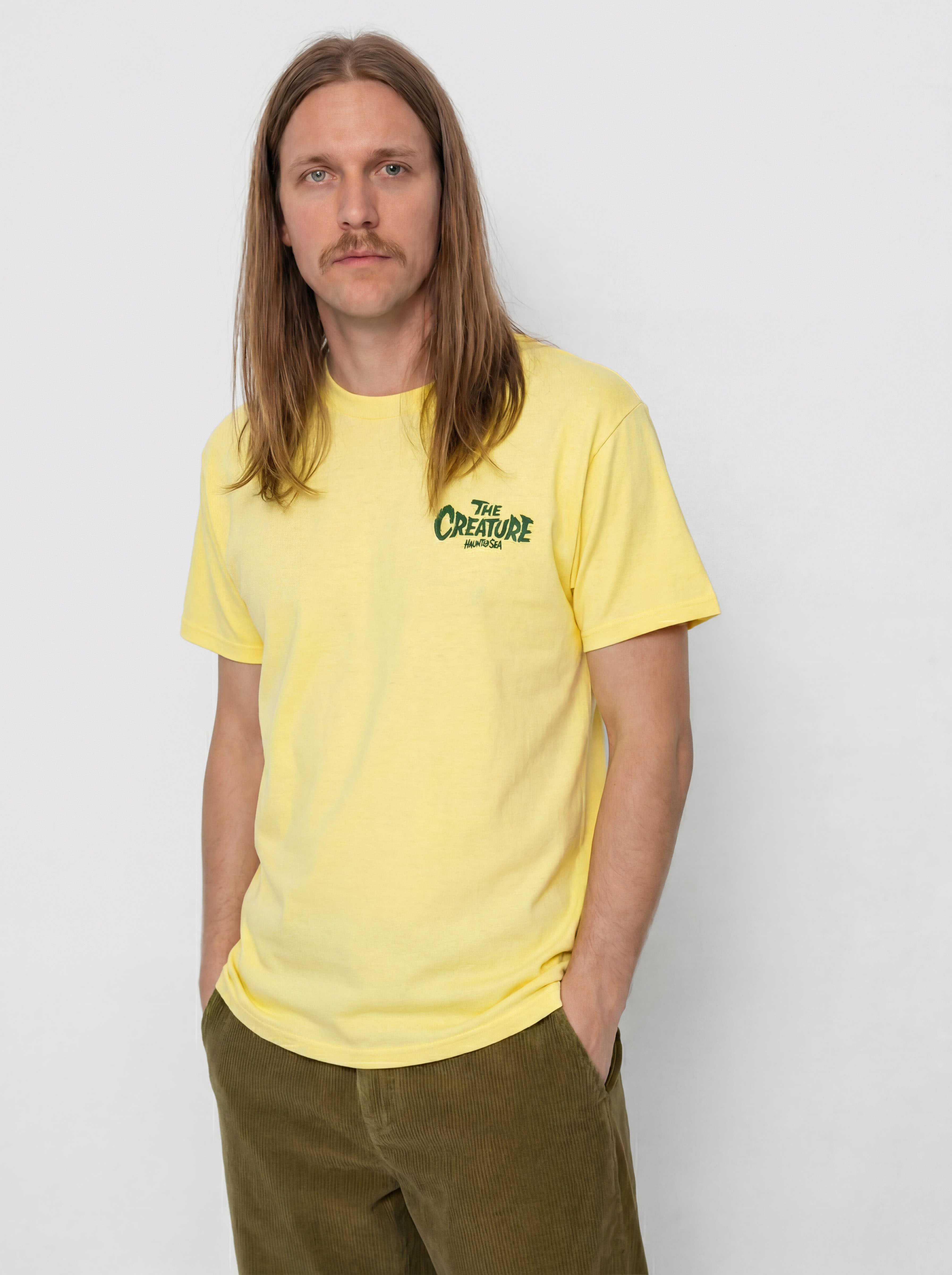 T-shirt Creature Haunted Sea (cornsilk)