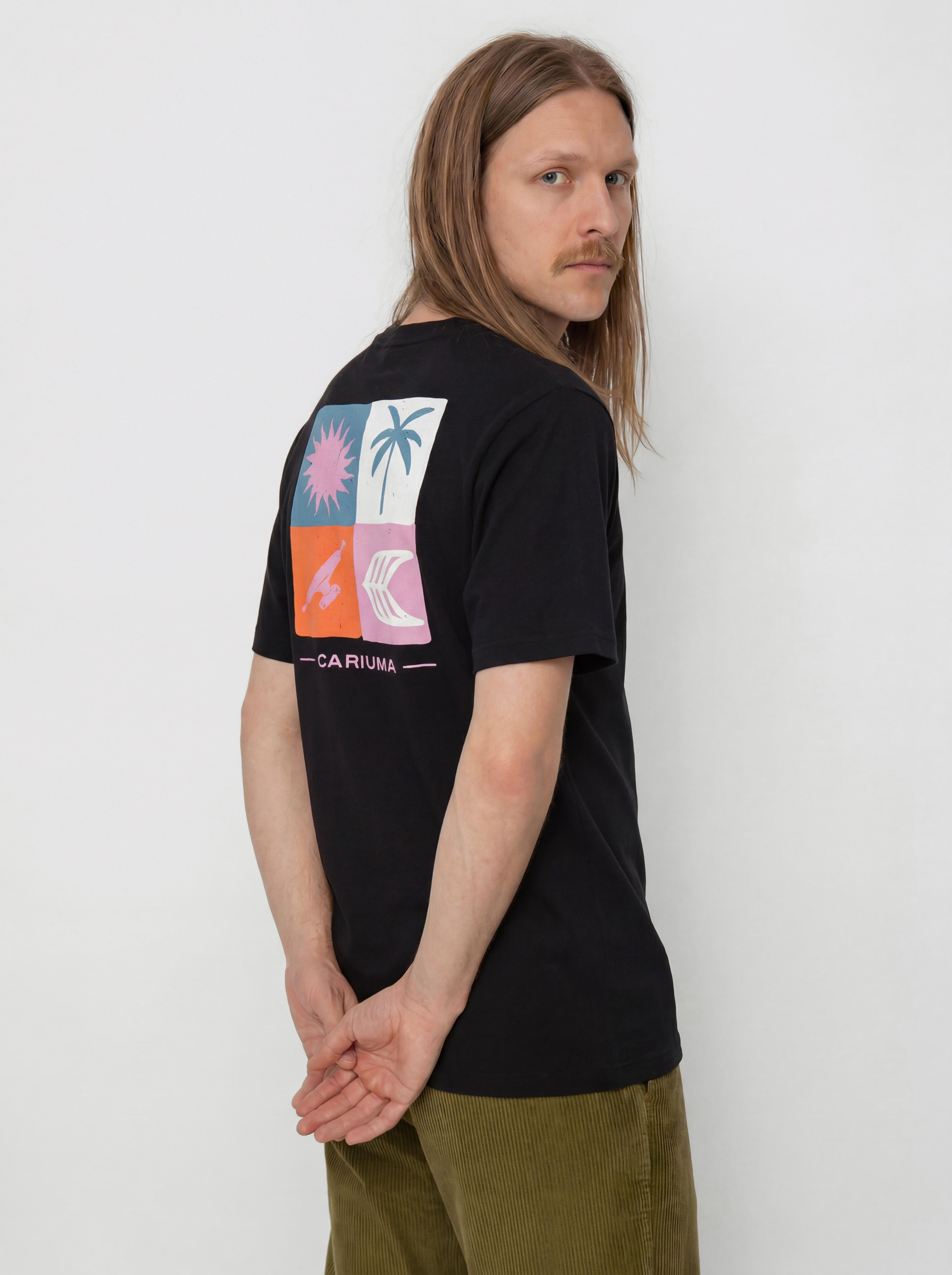 T-shirt Cariuma Cariuma Elements (black)