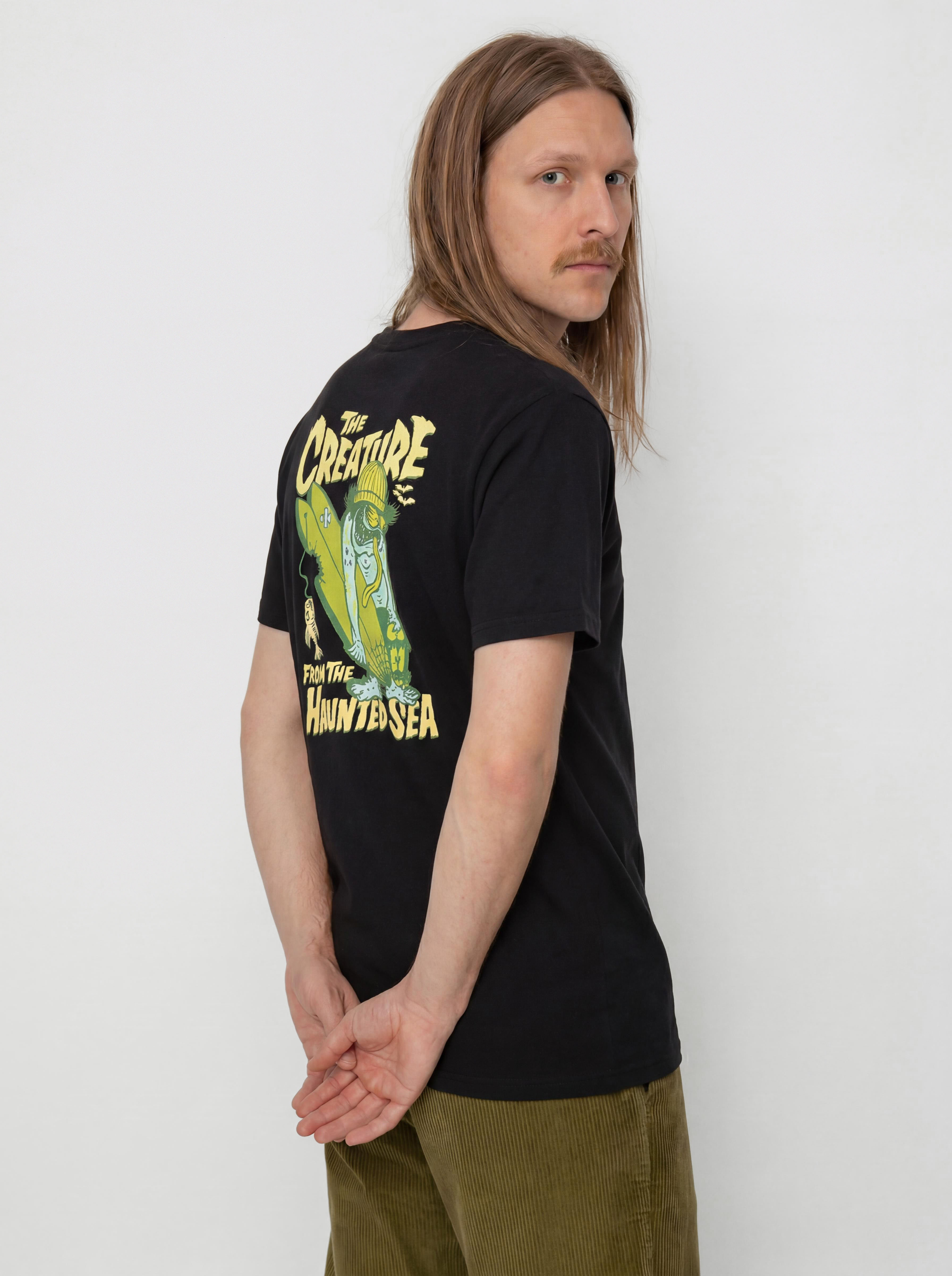 T-shirt Creature Haunted Sea (black)