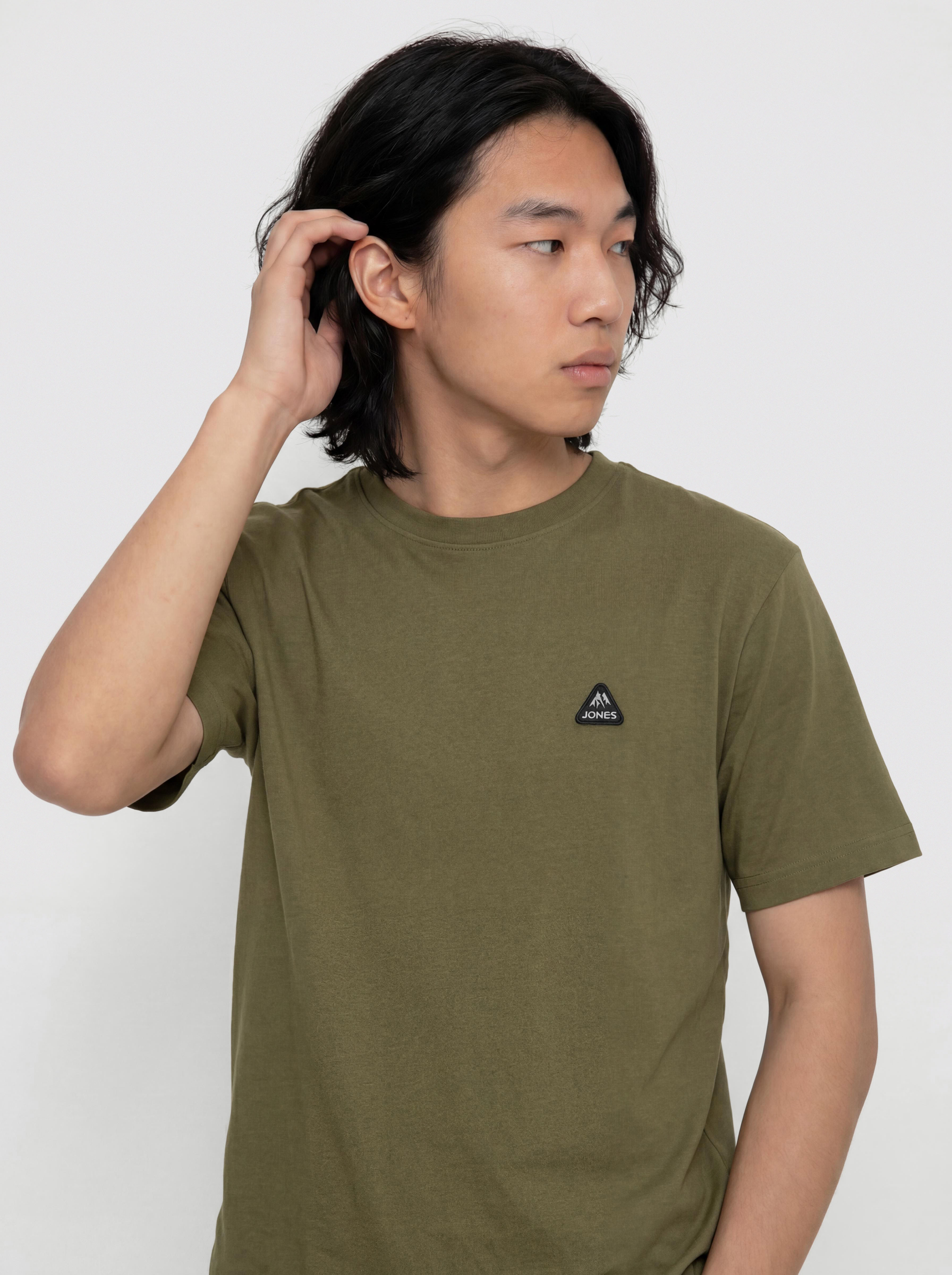 T-shirt Jones Snowboards Sierra Org Cot (moss green)