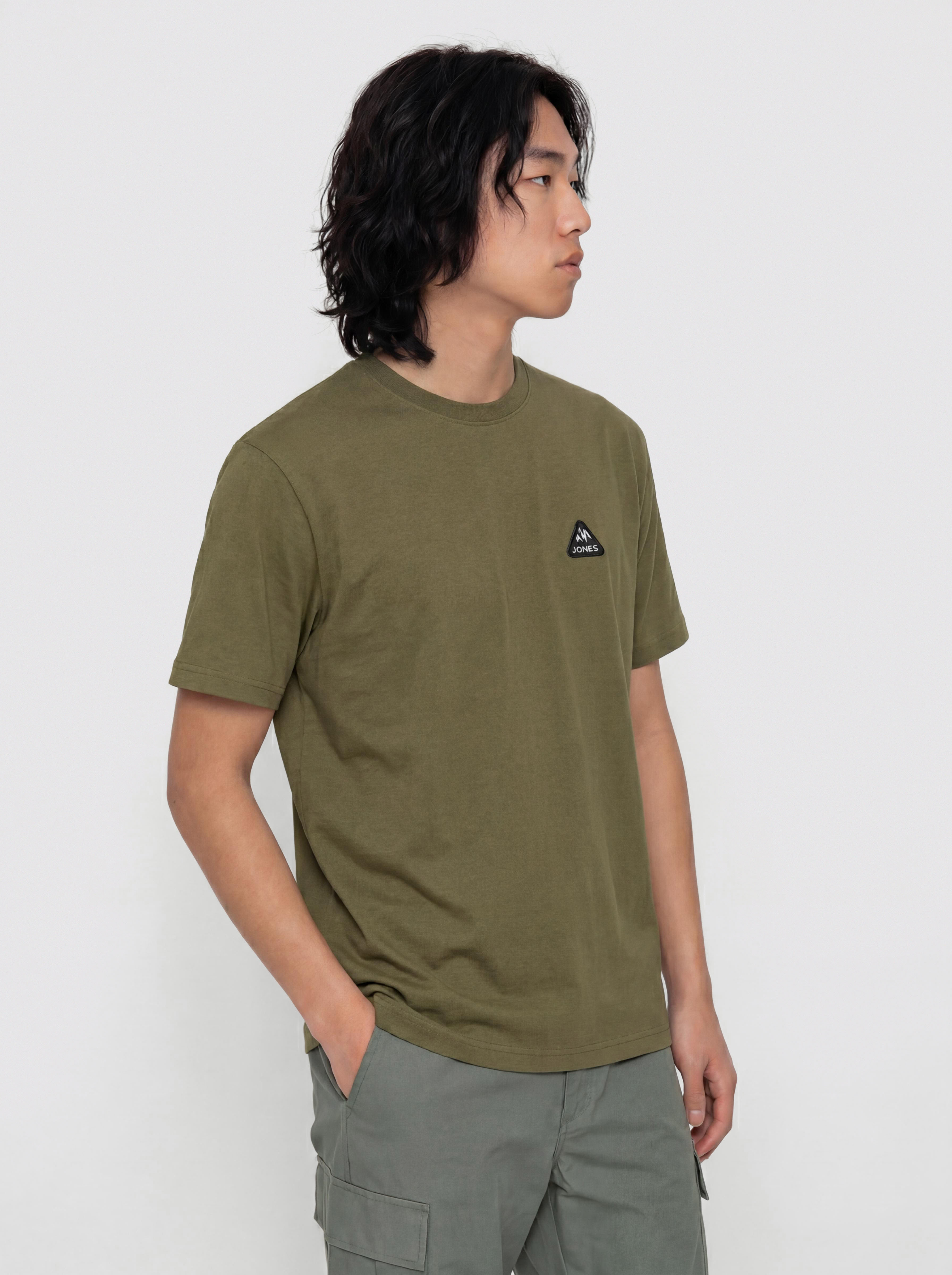 T-shirt Jones Snowboards Sierra Org Cot (moss green)