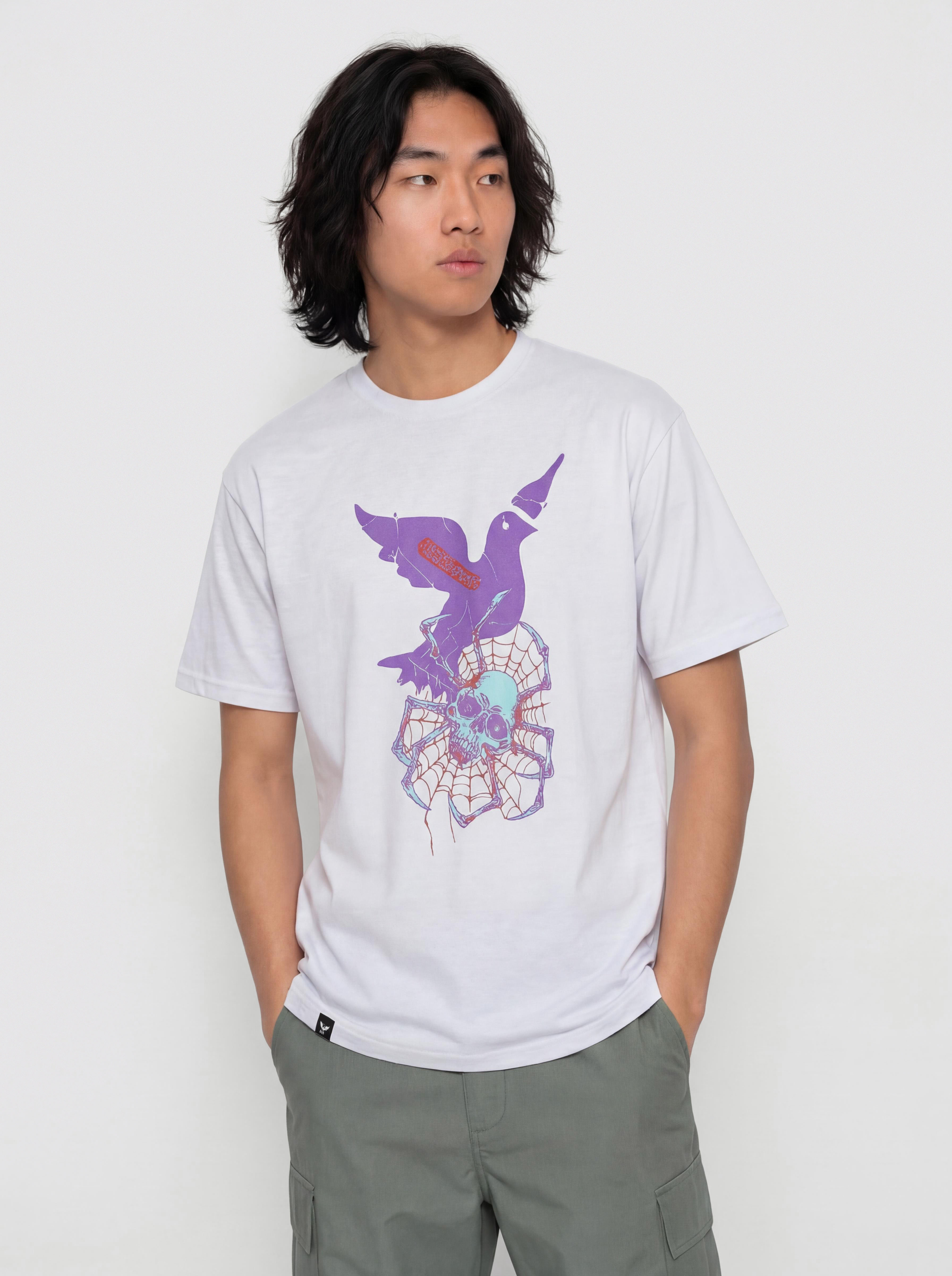 T-shirt Nervous Scary (white)