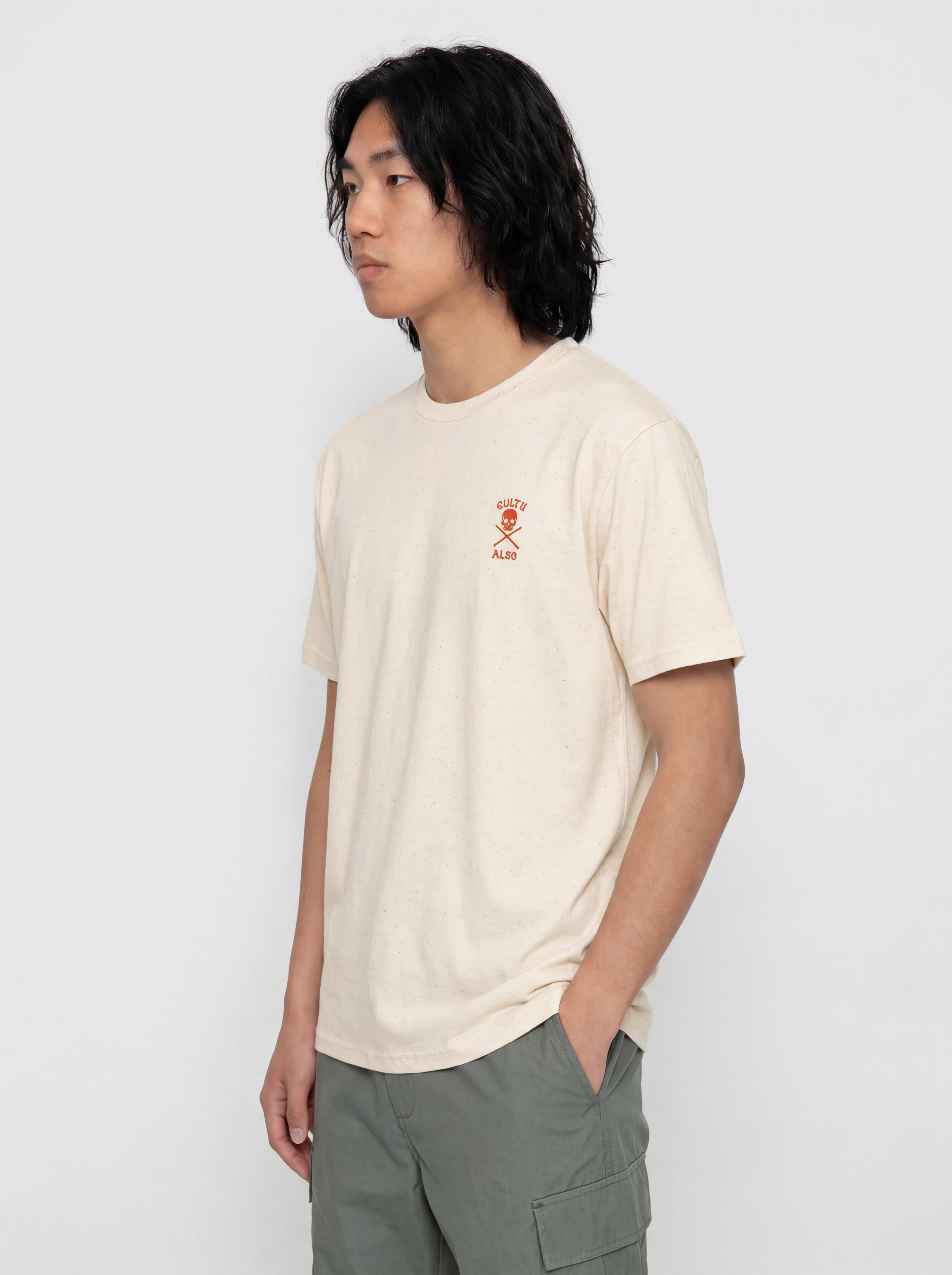 T-shirt Circa Al 50 Skull (natural/heritage/brown)