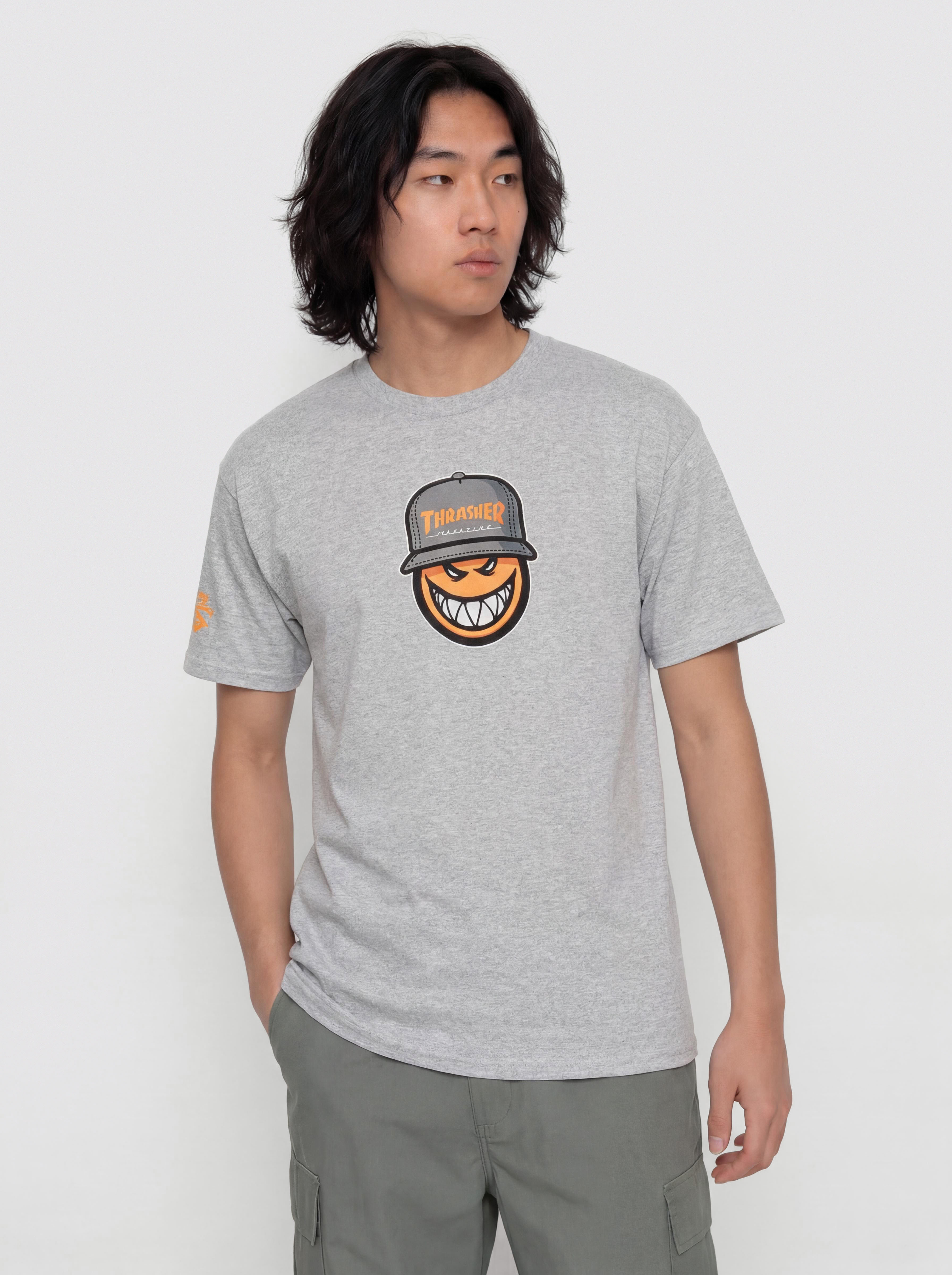 T-shirt Thrasher x Spitfire Sf Loc (sport grey)