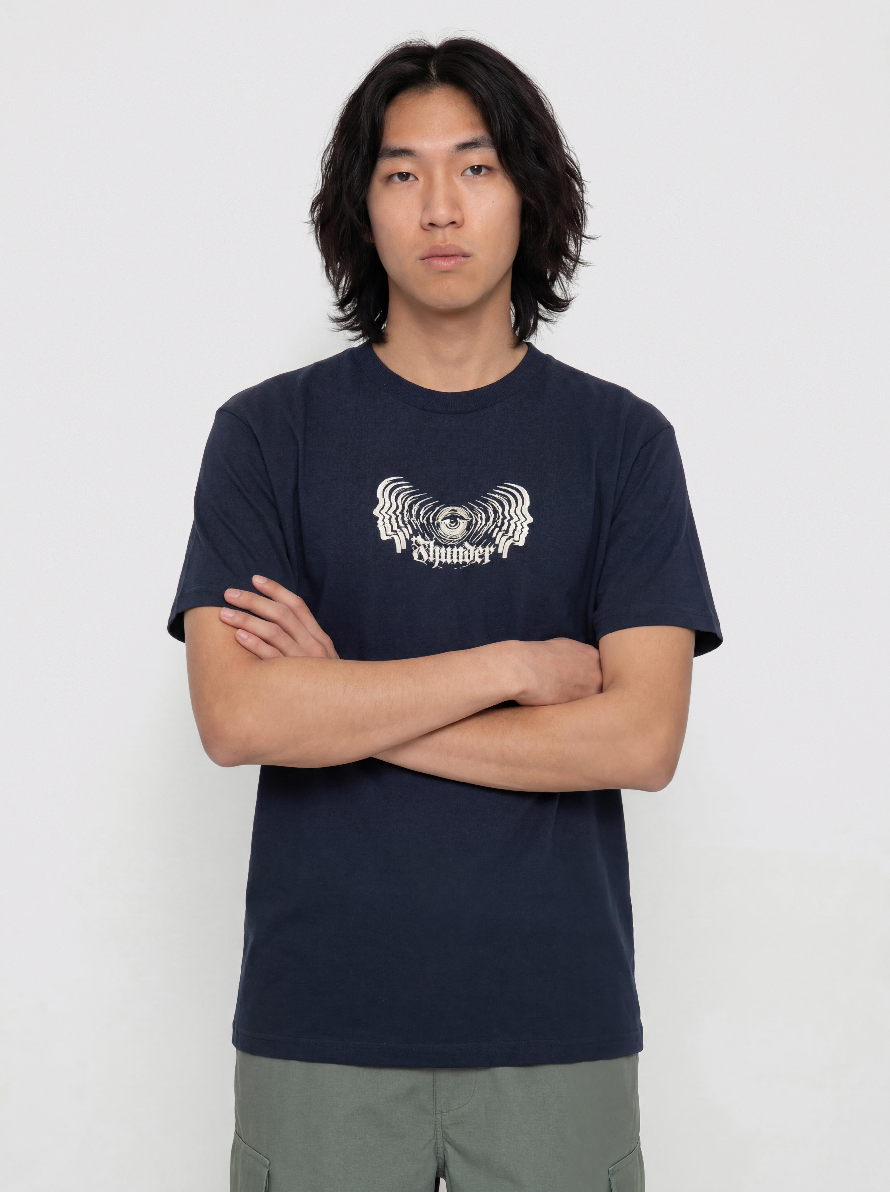 T-shirt Thunder Mindstate (true navy w/grey print)
