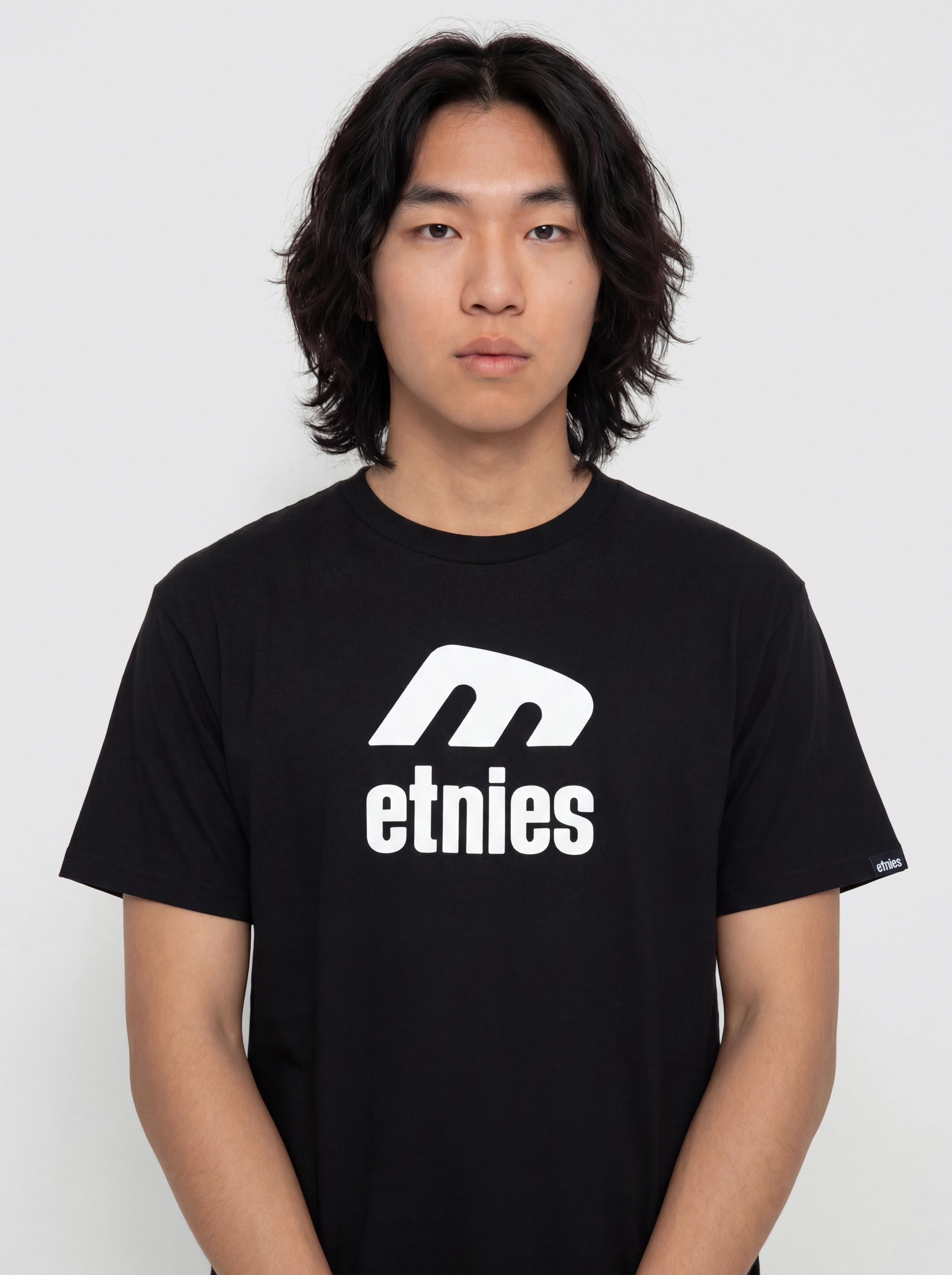 T-shirt Etnies Icon E (black/white)