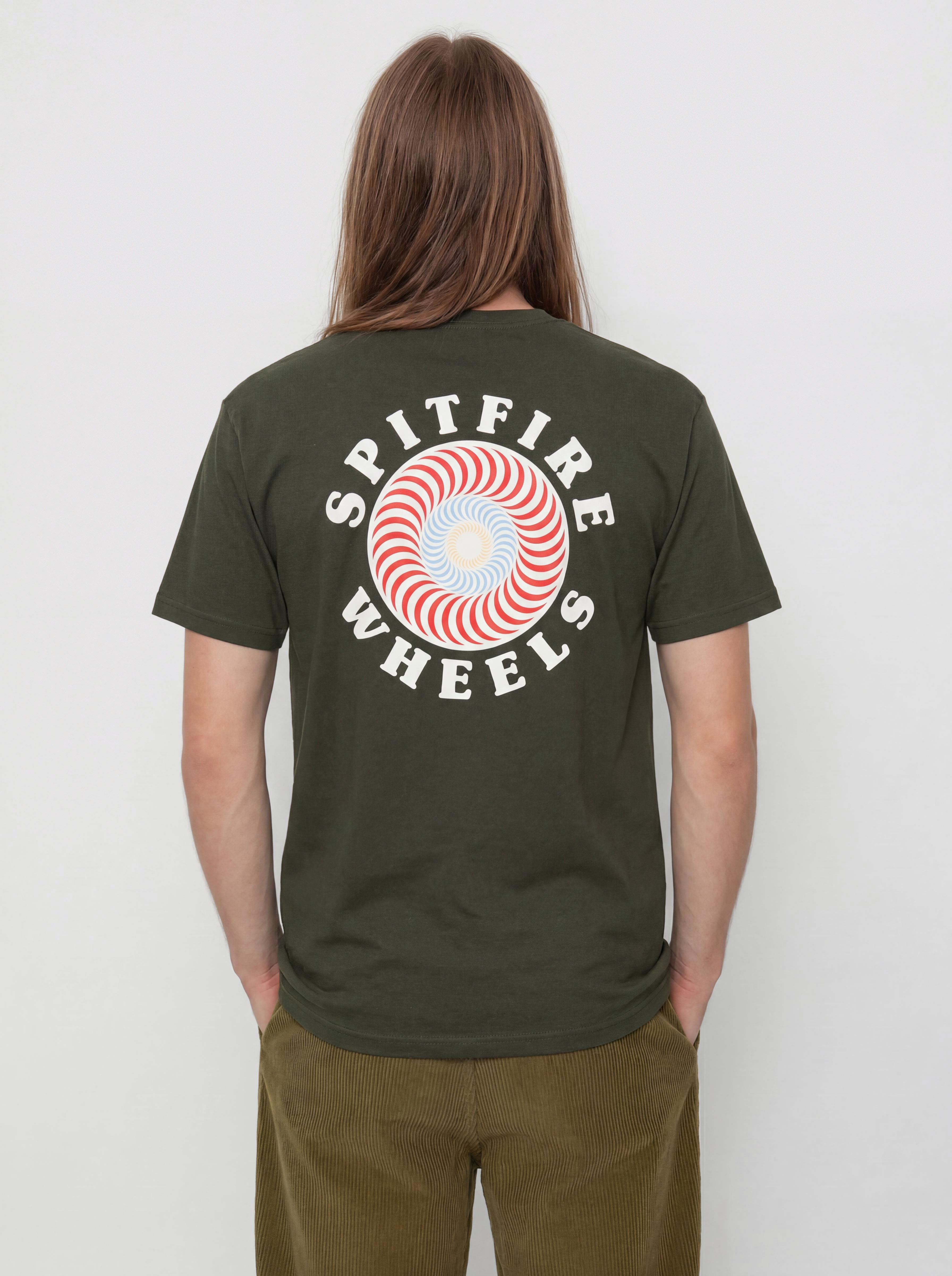 T-shirt Spitfire Og Classic Fill (forest green/ml)