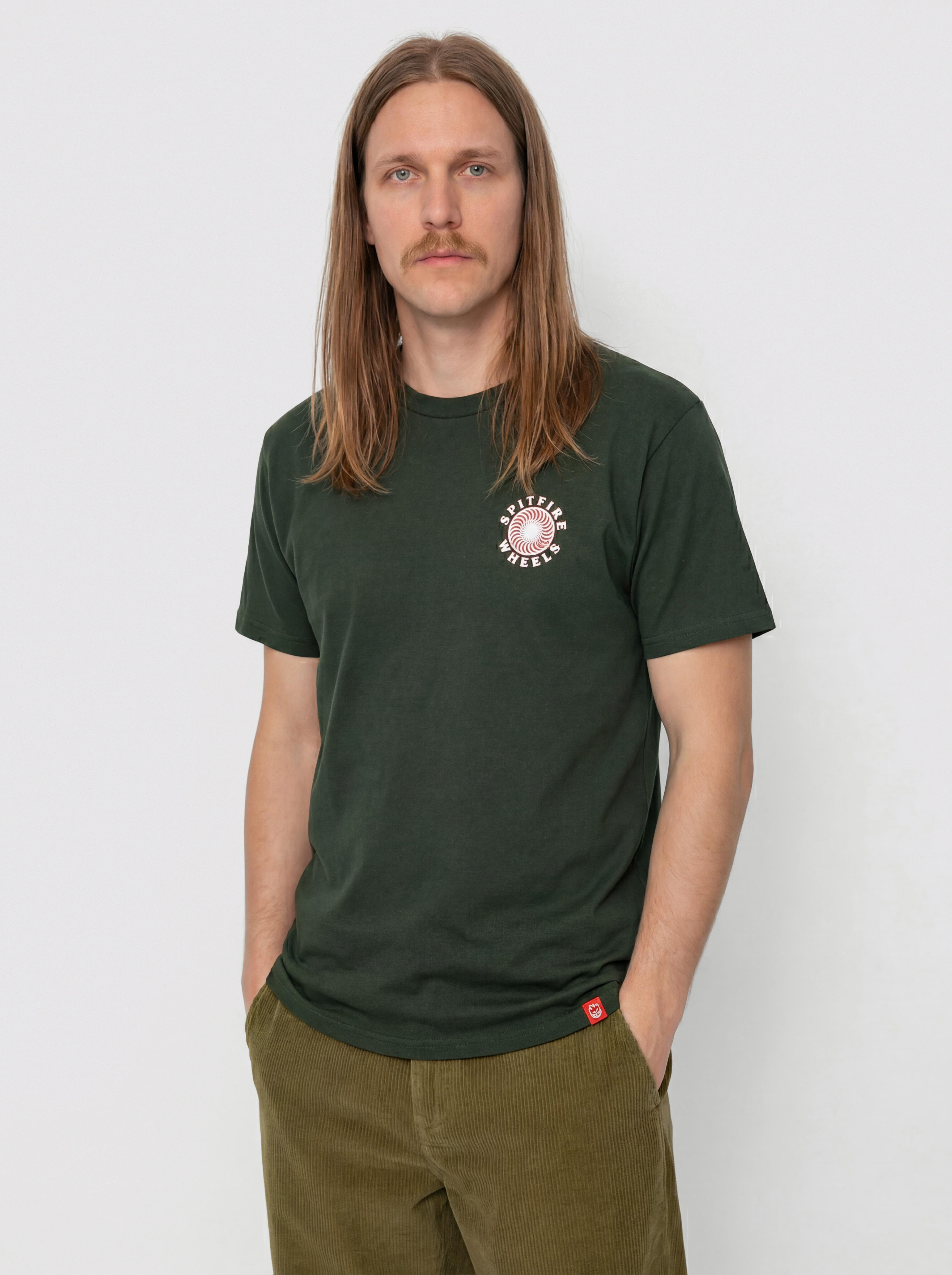 T-shirt Spitfire Og Classic Fill (forest green/ml)