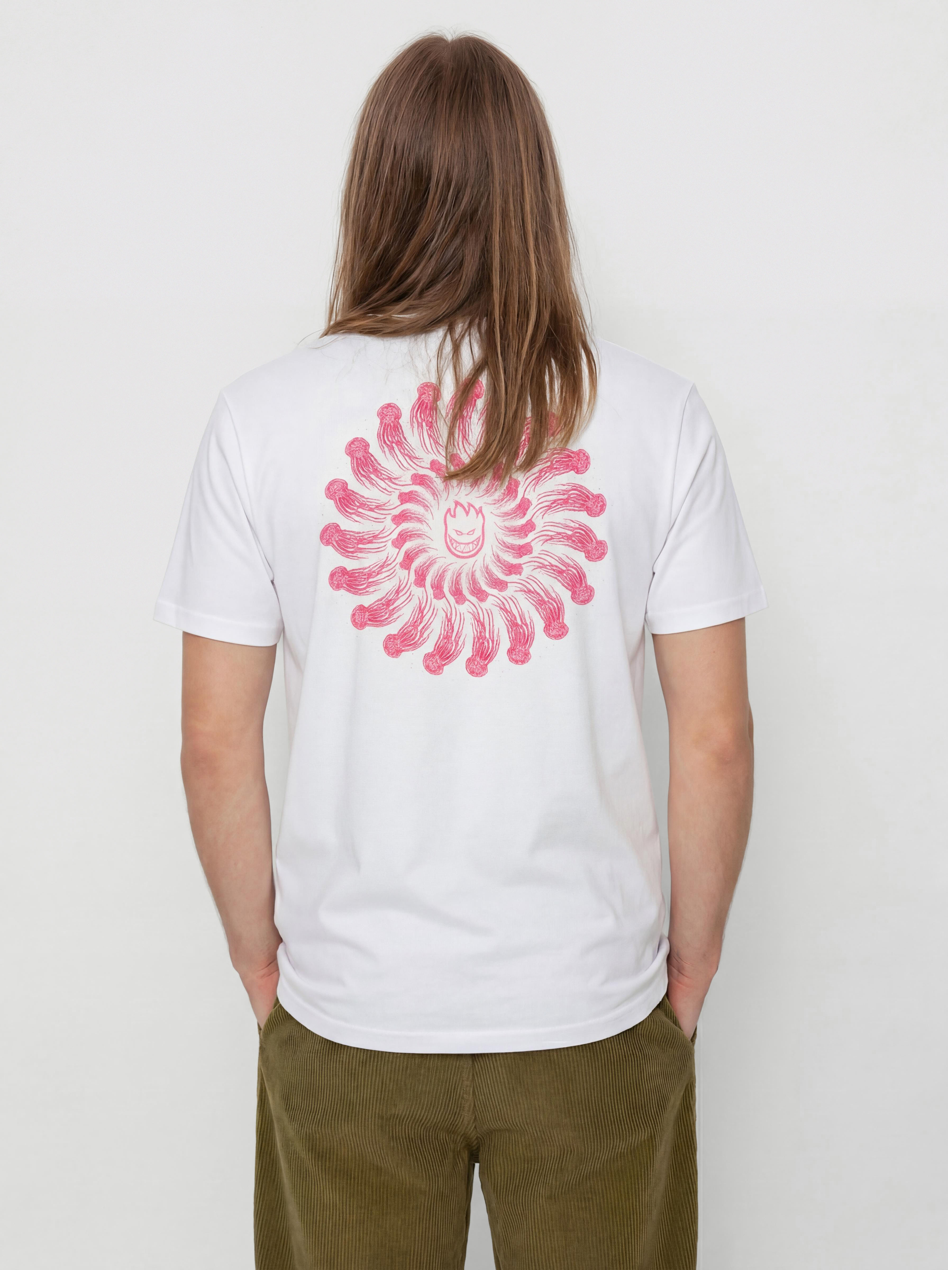 T-shirt Spitfire Atlantic Drift Jelly Classic (white)