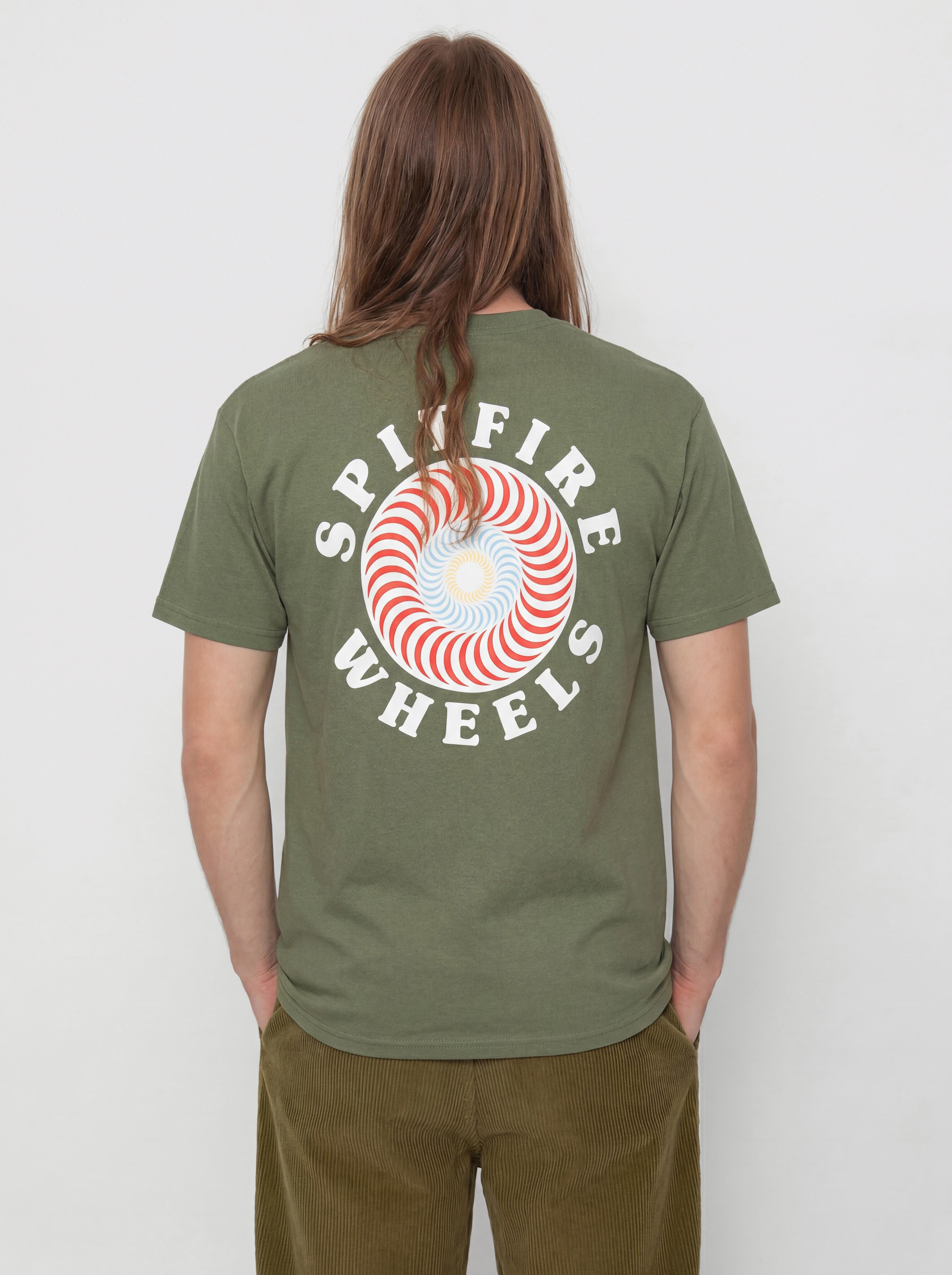 T-shirt Spitfire Og Cls Fl (military green/mt)