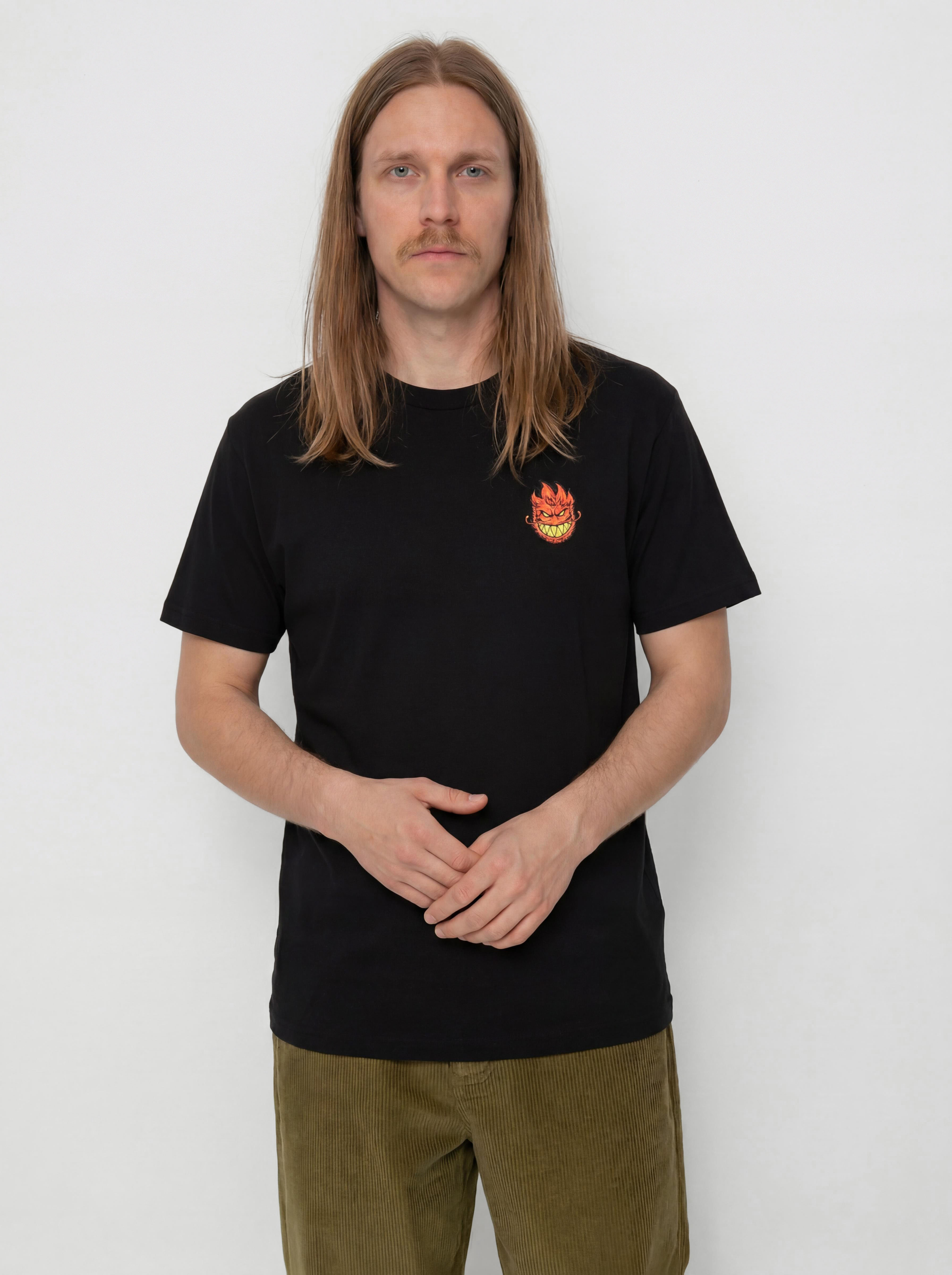 T-shirt Spitfire Grimple Furry Cls (black)