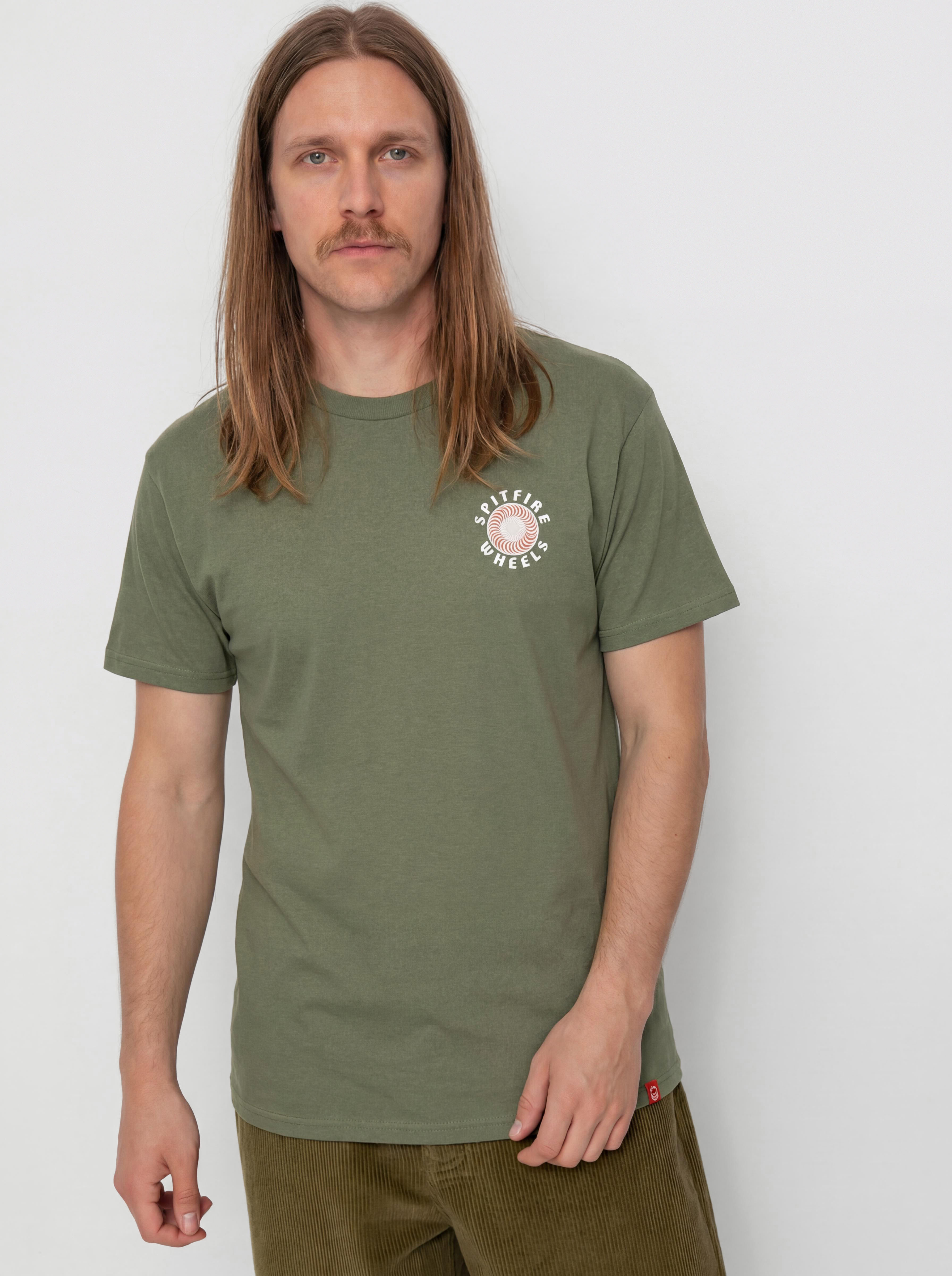 T-shirt Spitfire Og Cls Fl (military green/mt)