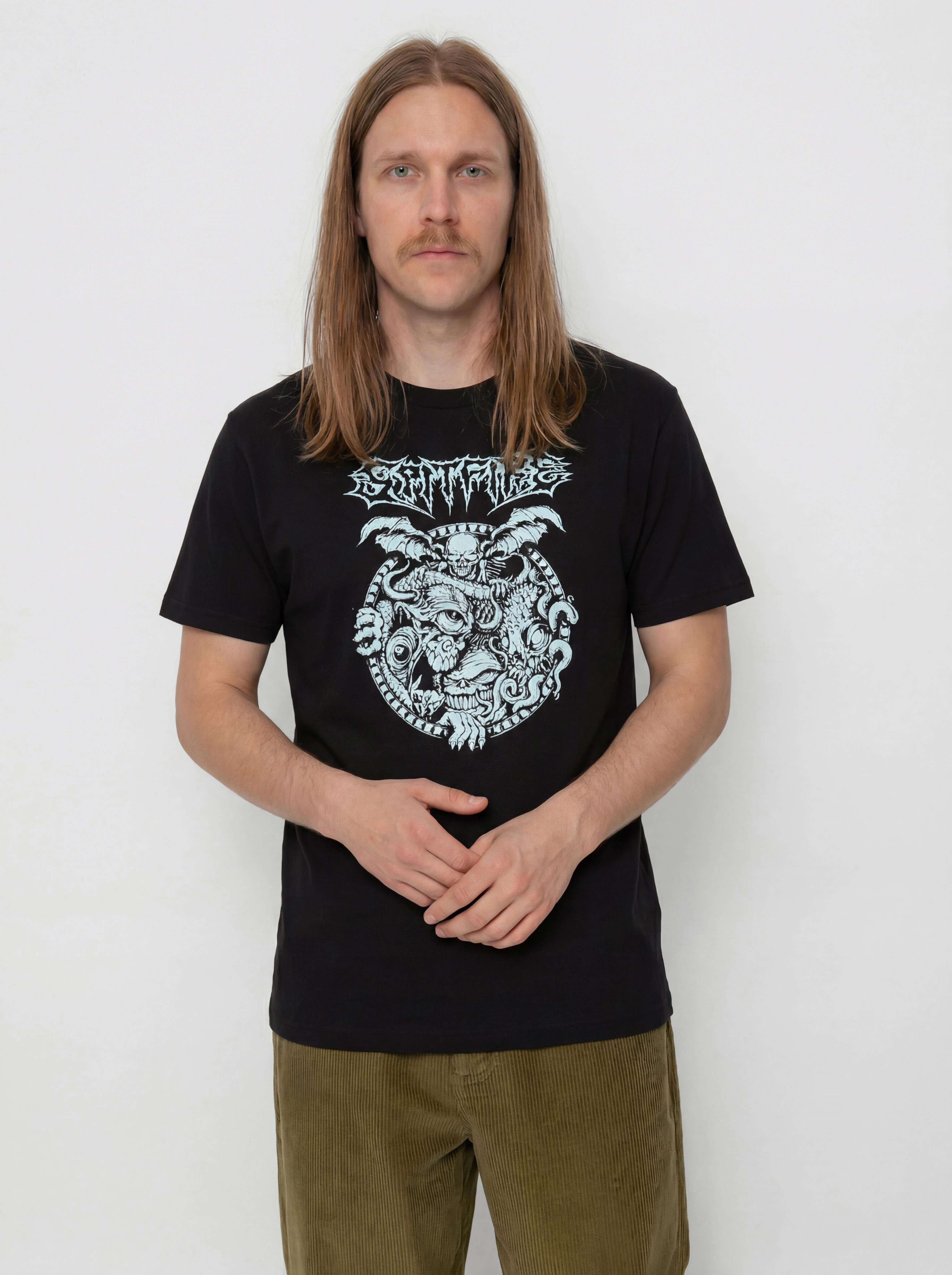 T-shirt Spitfire Demon Gate Glow (black)