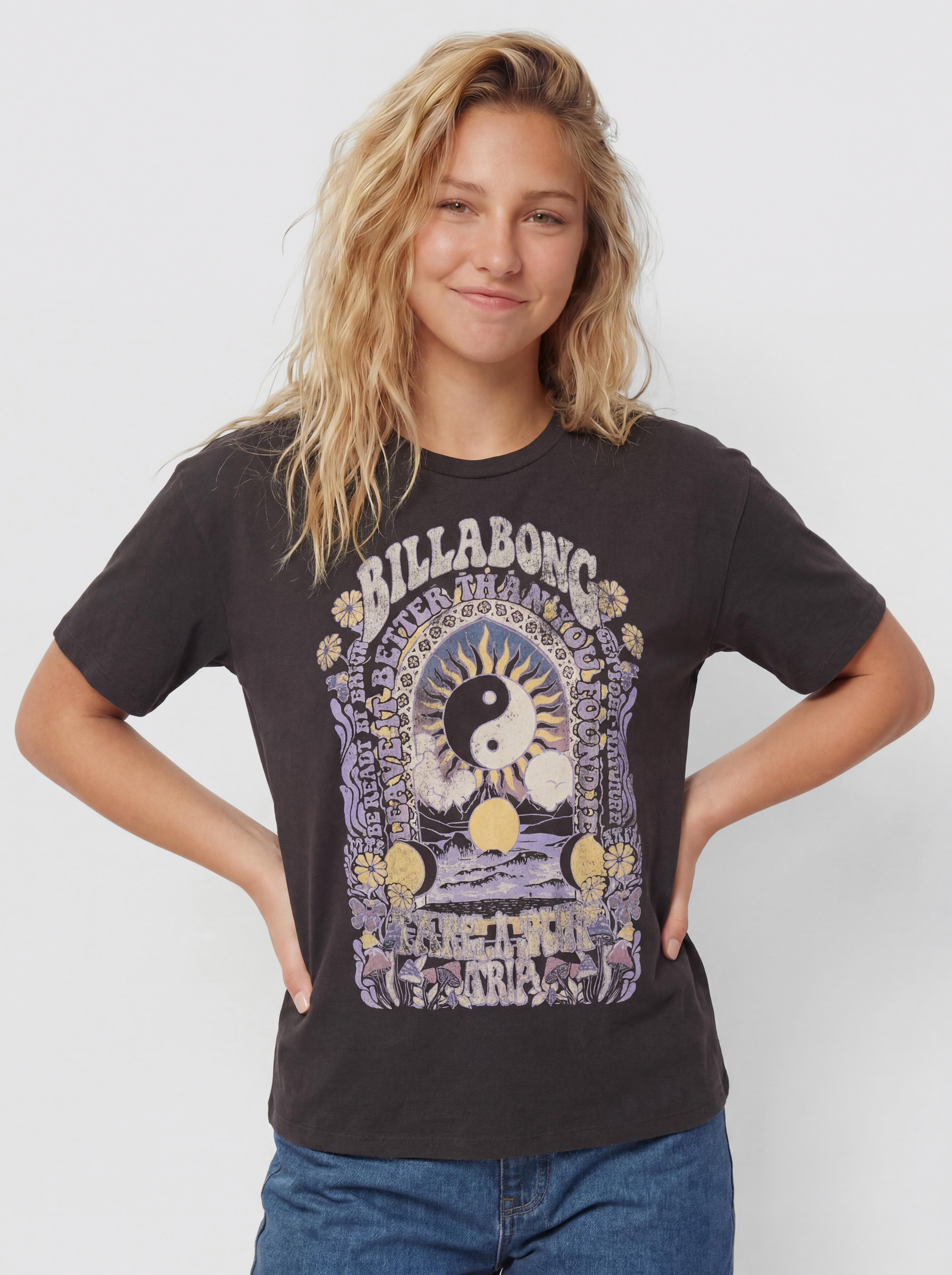 T-shirt Billabong Surf Trip Wmn (off black)