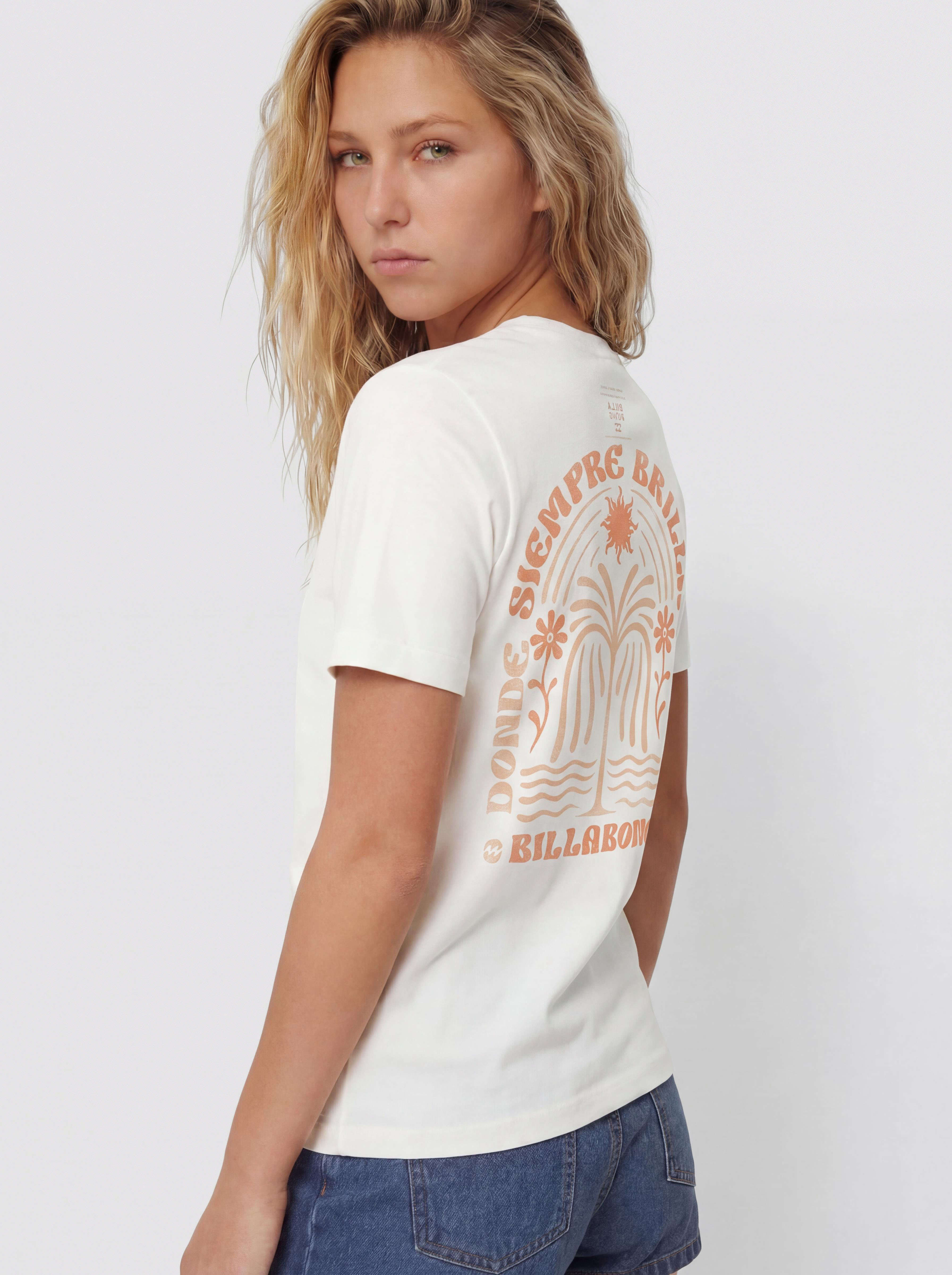 T-shirt Billabong Always Looking Wmn (salt crystal)