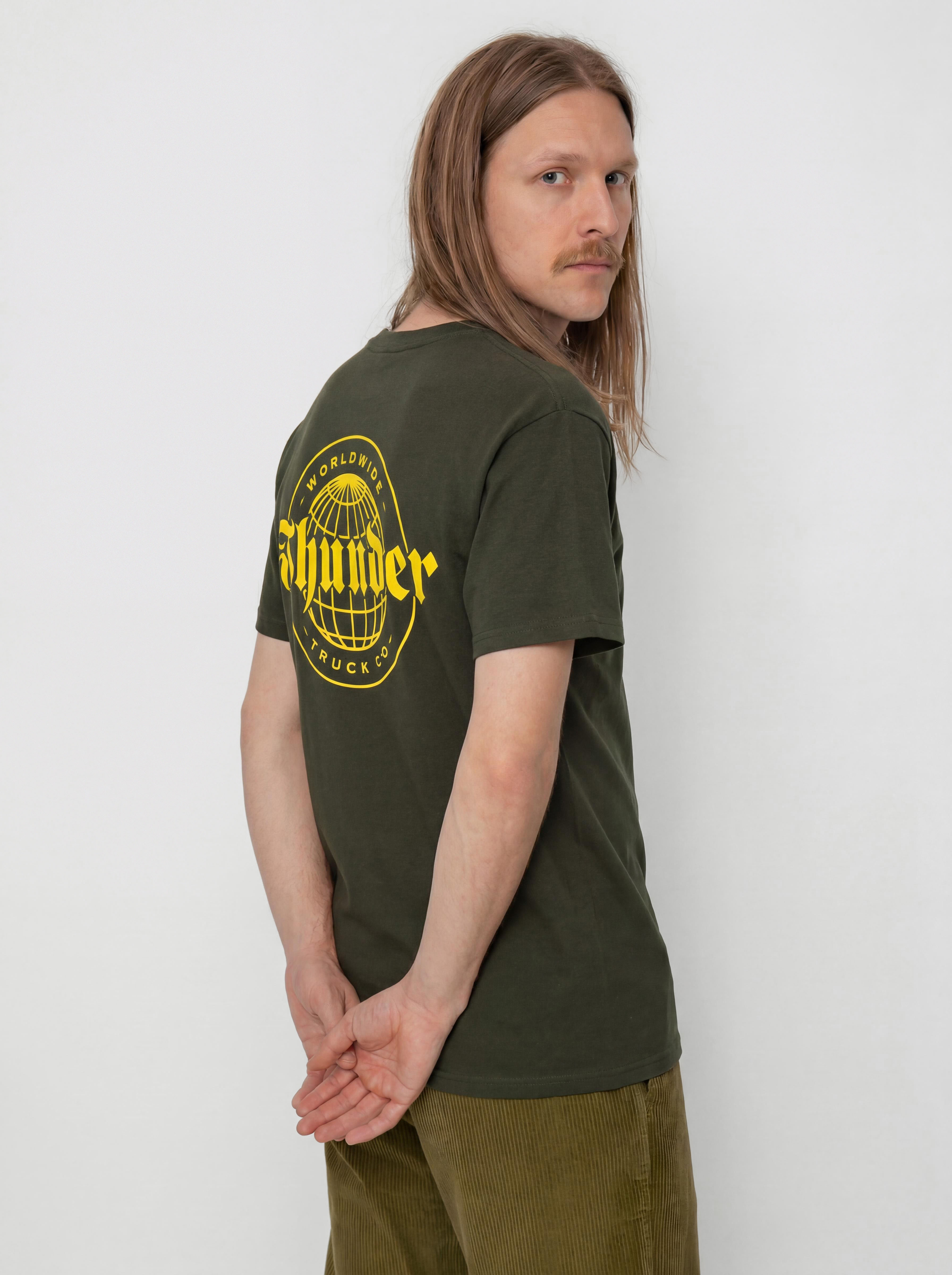 T-shirt Thunder Worldwide Dbl (forest green/gold)