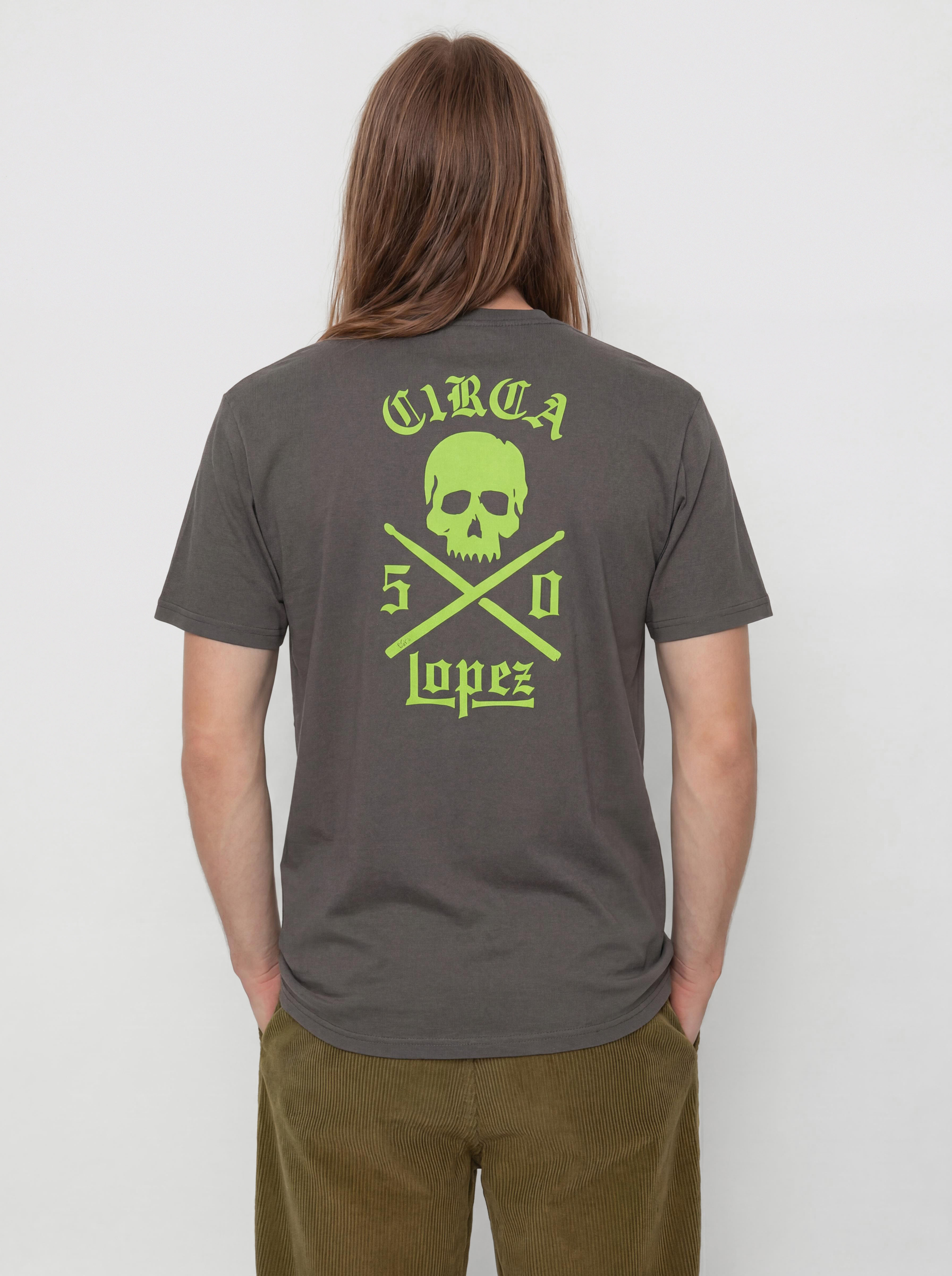 T-shirt Circa Lopez 50 (anthracite/green)