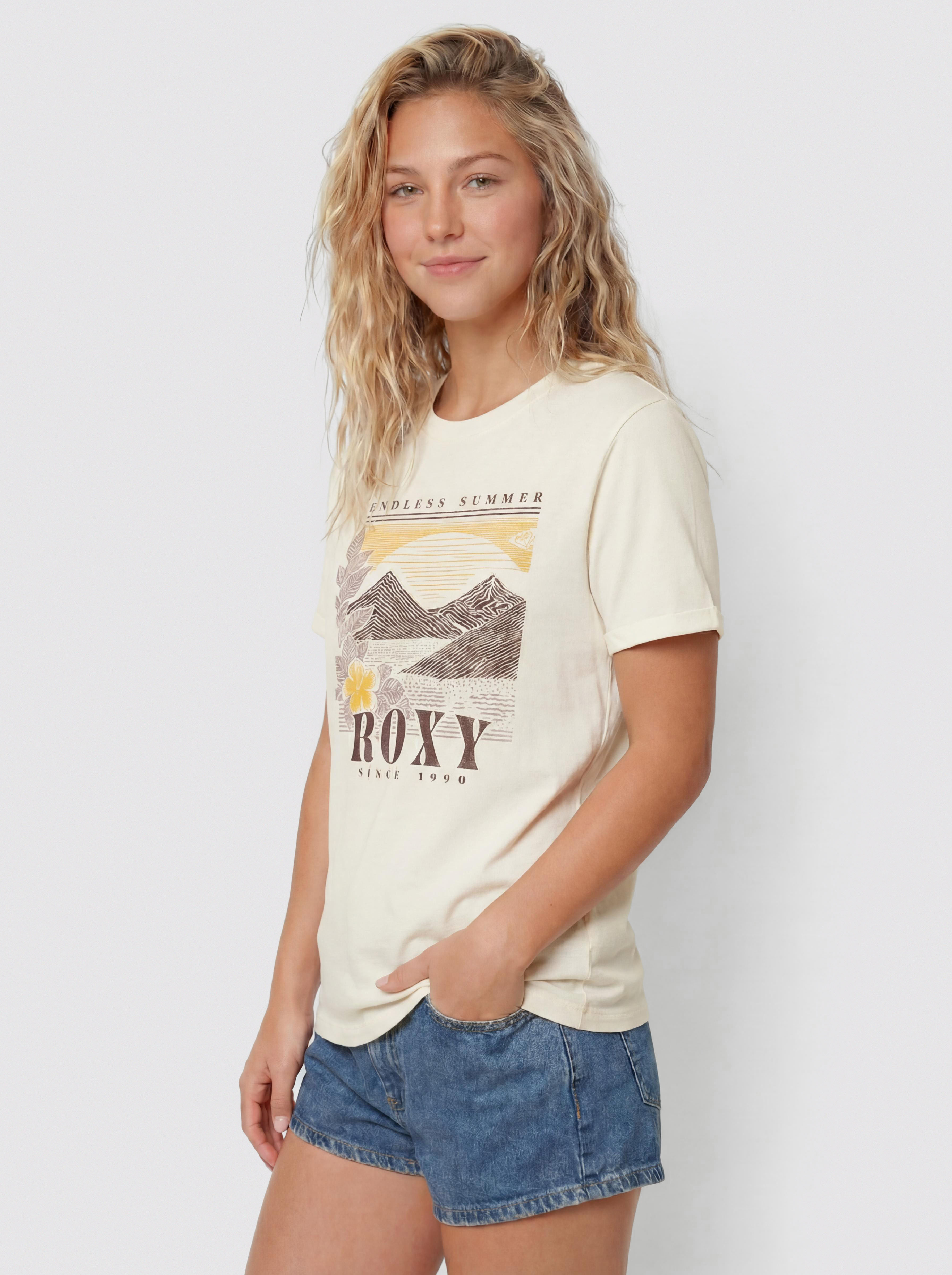 T-shirt Roxy Oceanregular Poster Wmn
