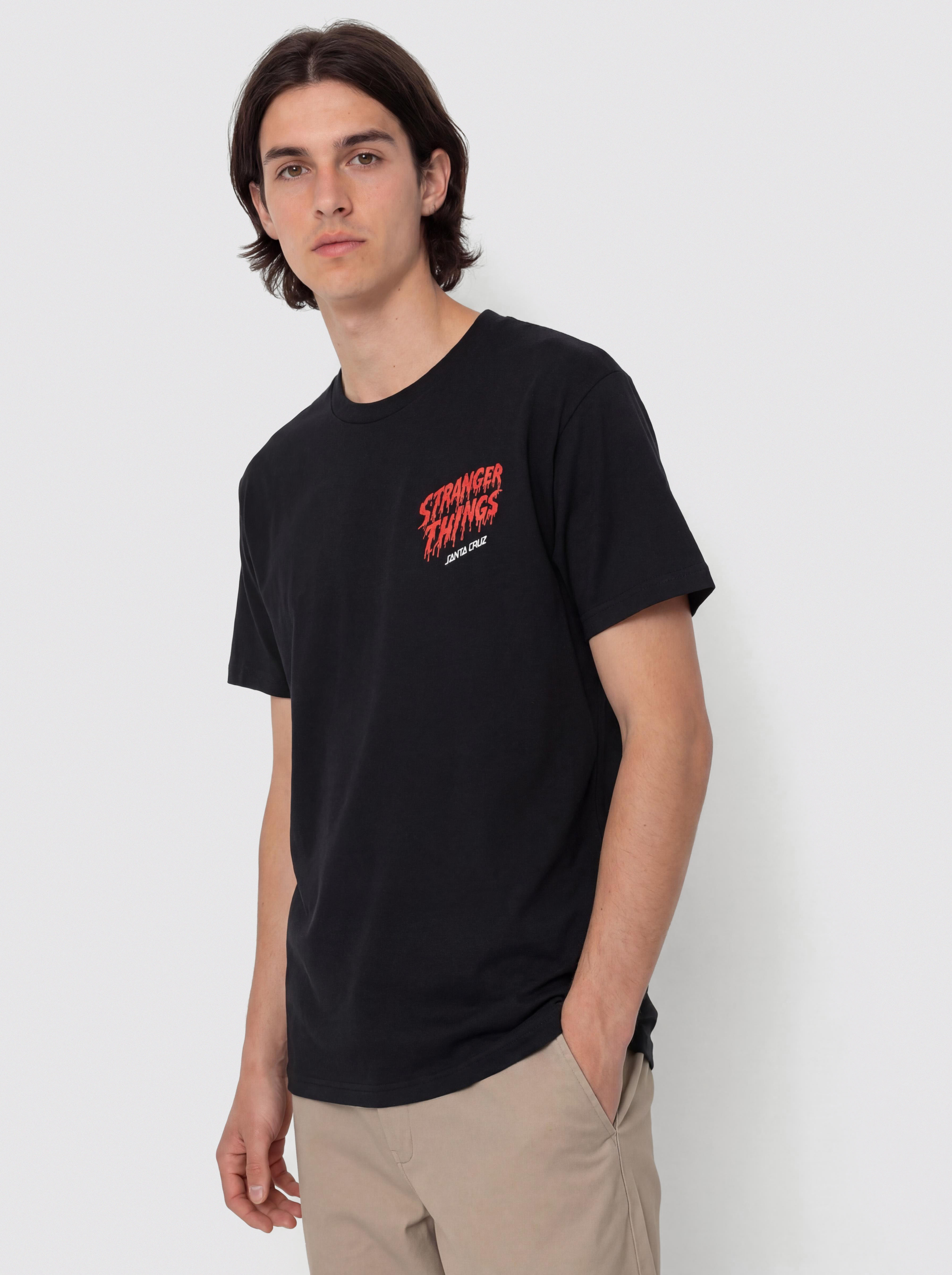 T-shirt Santa Cruz X Stranger Things Eddie Slasher (black)