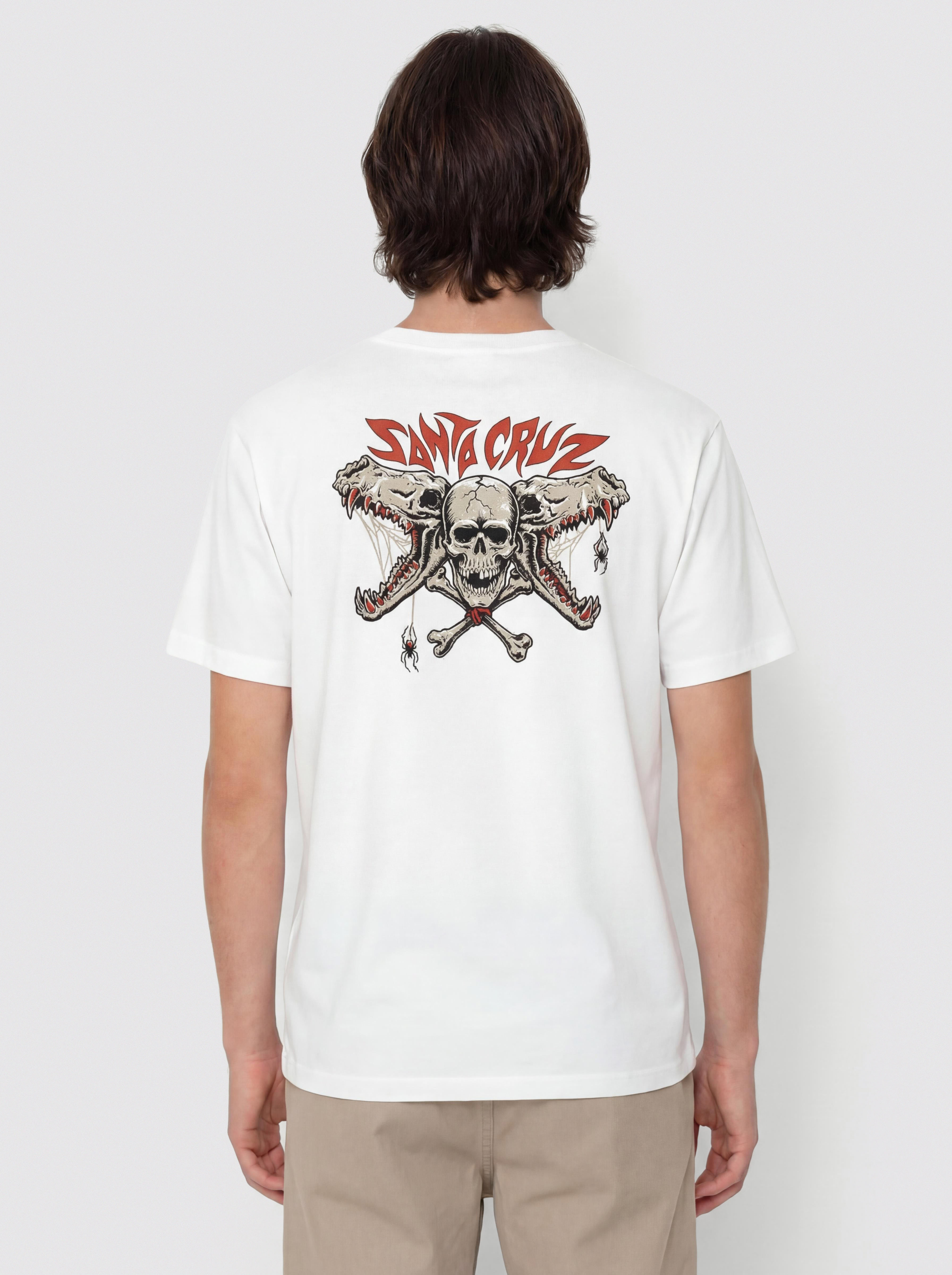T-shirt Santa Cruz Pace Torch Bones (white)