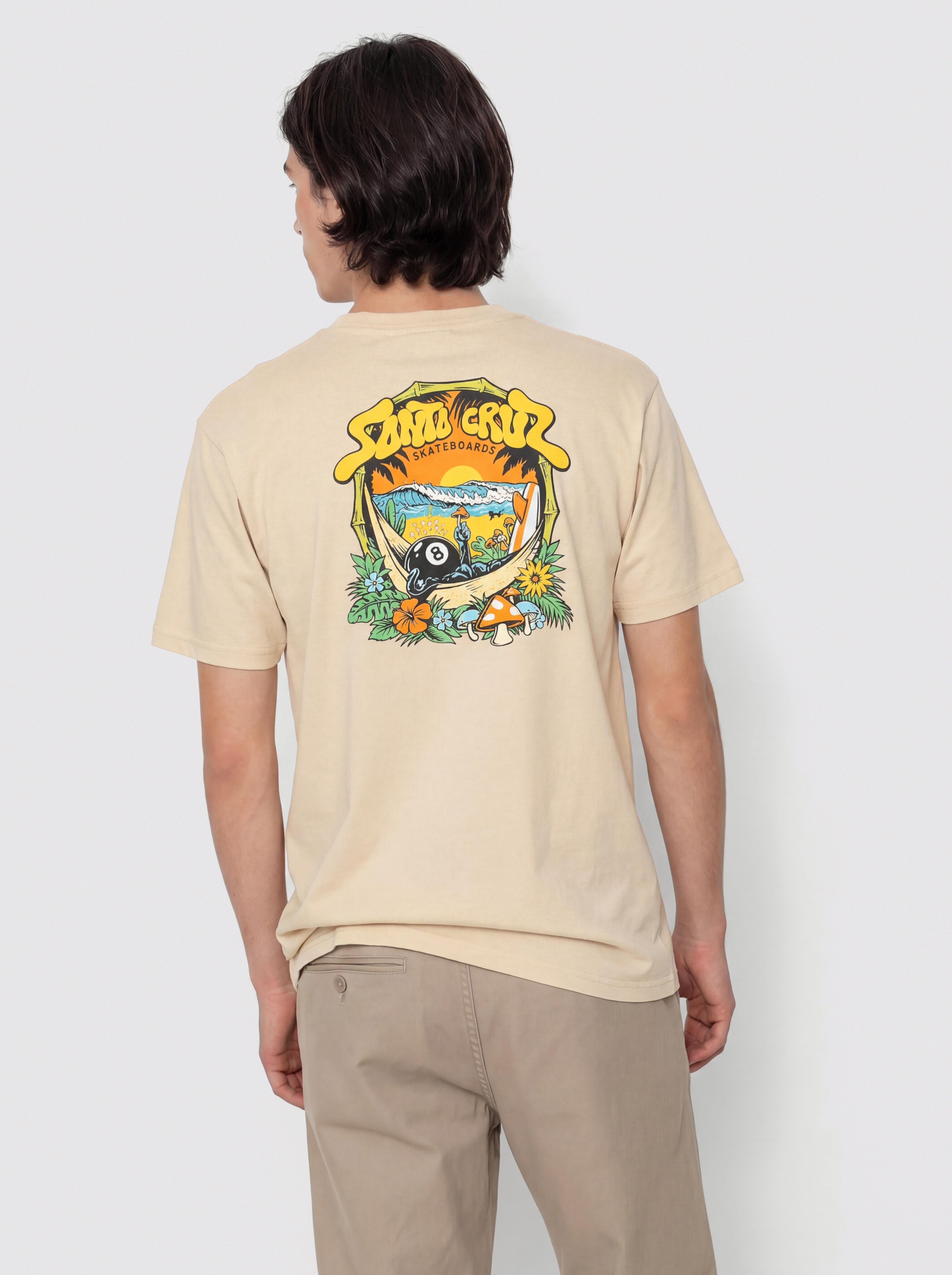T-shirt Santa Cruz Winkowski 8Baller Trip (blond wood)