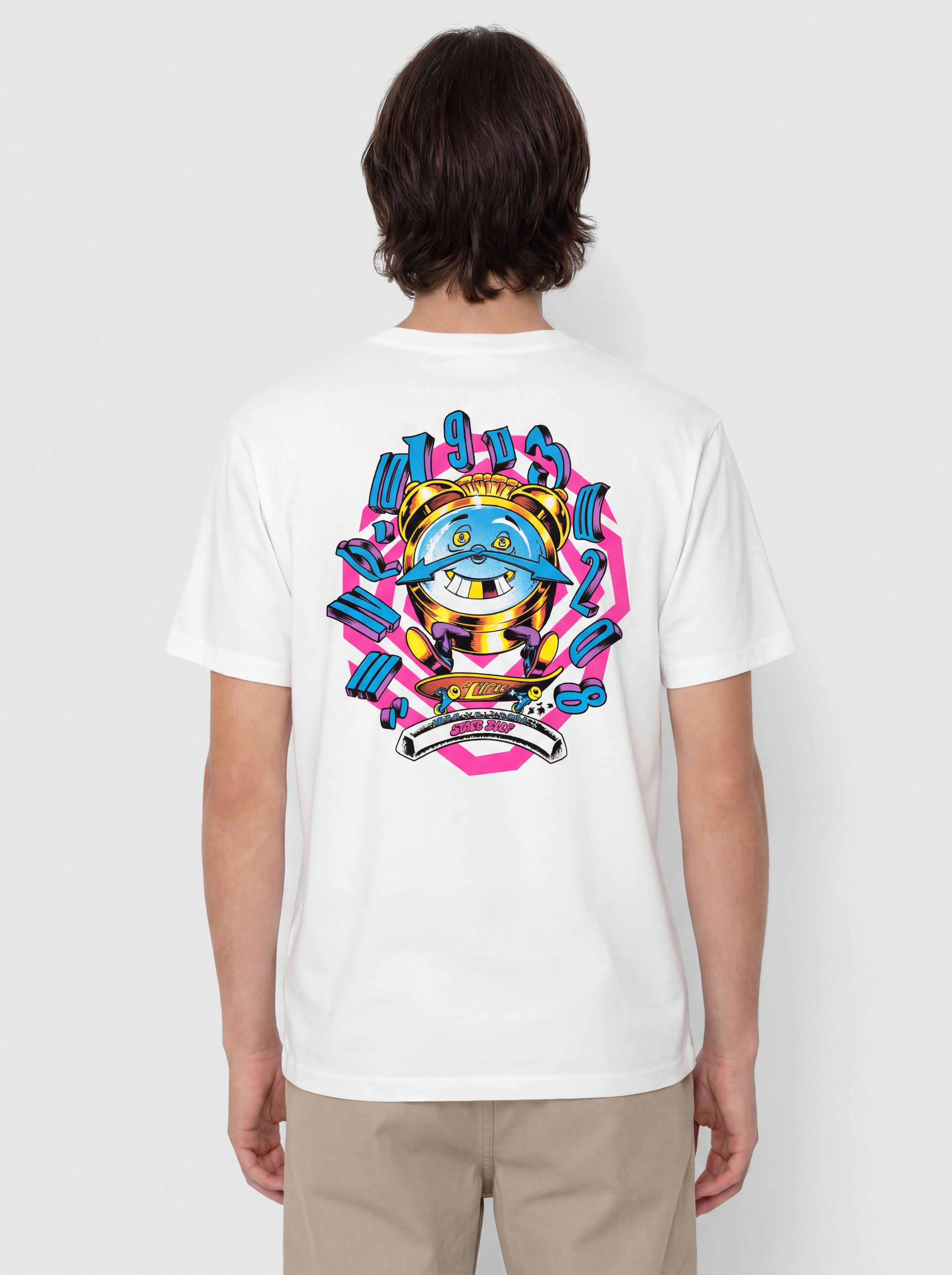 T-shirt Santa Cruz Grabke All Around Stack