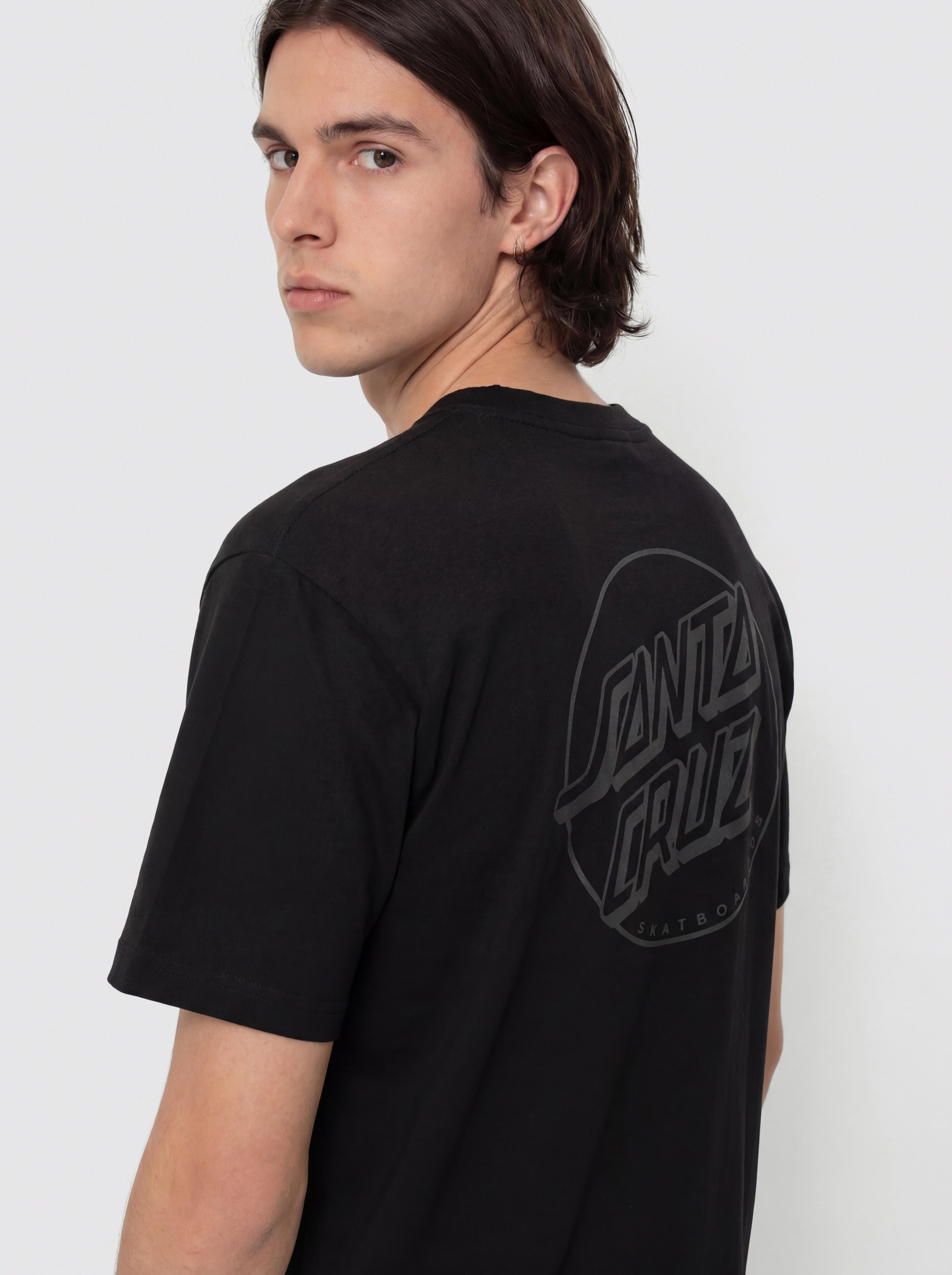 T-shirt Santa Cruz Tonal Opus Dot Stripe (black)