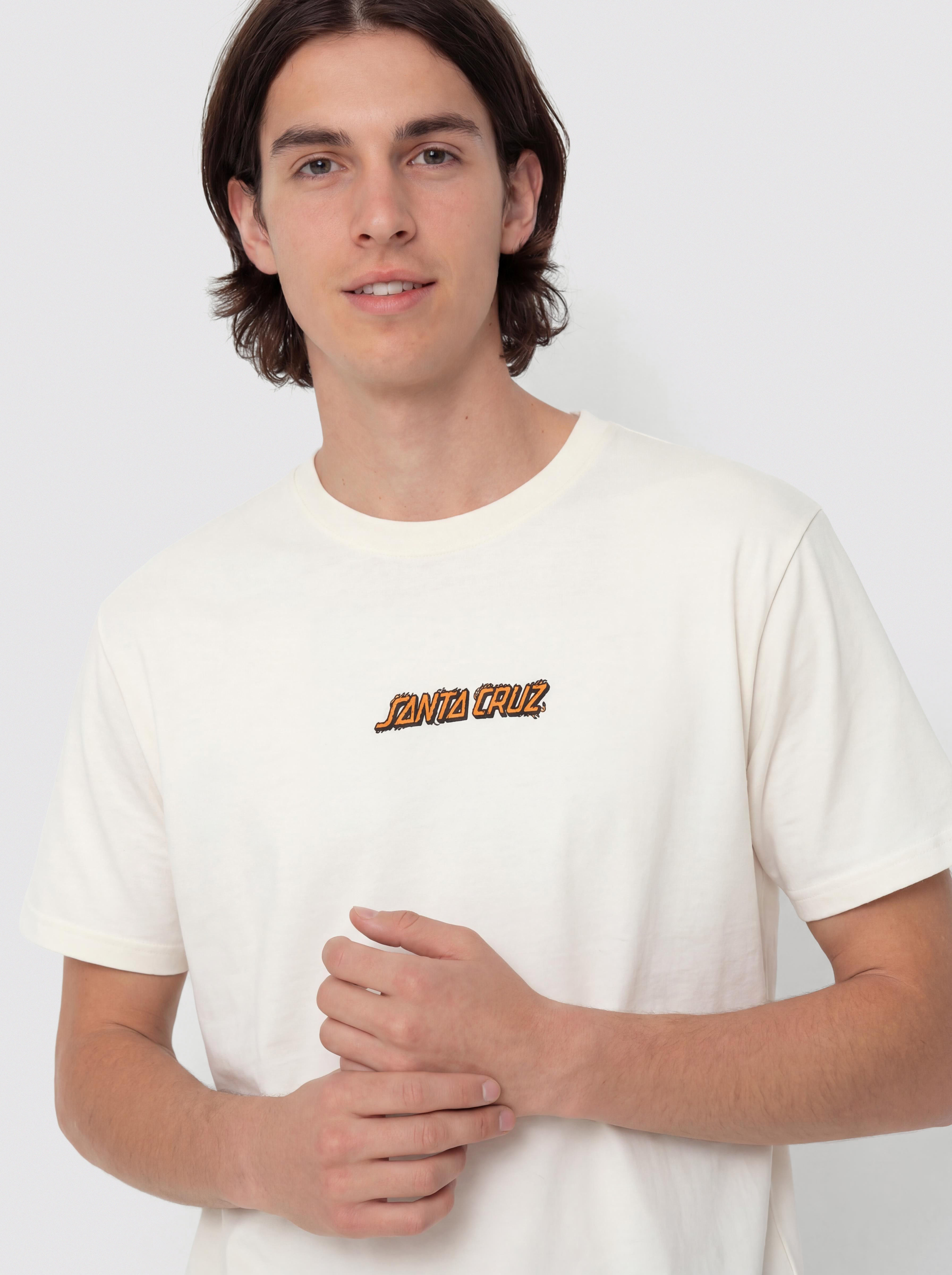 T-shirt Santa Cruz Roskopp Monster Strip (white)