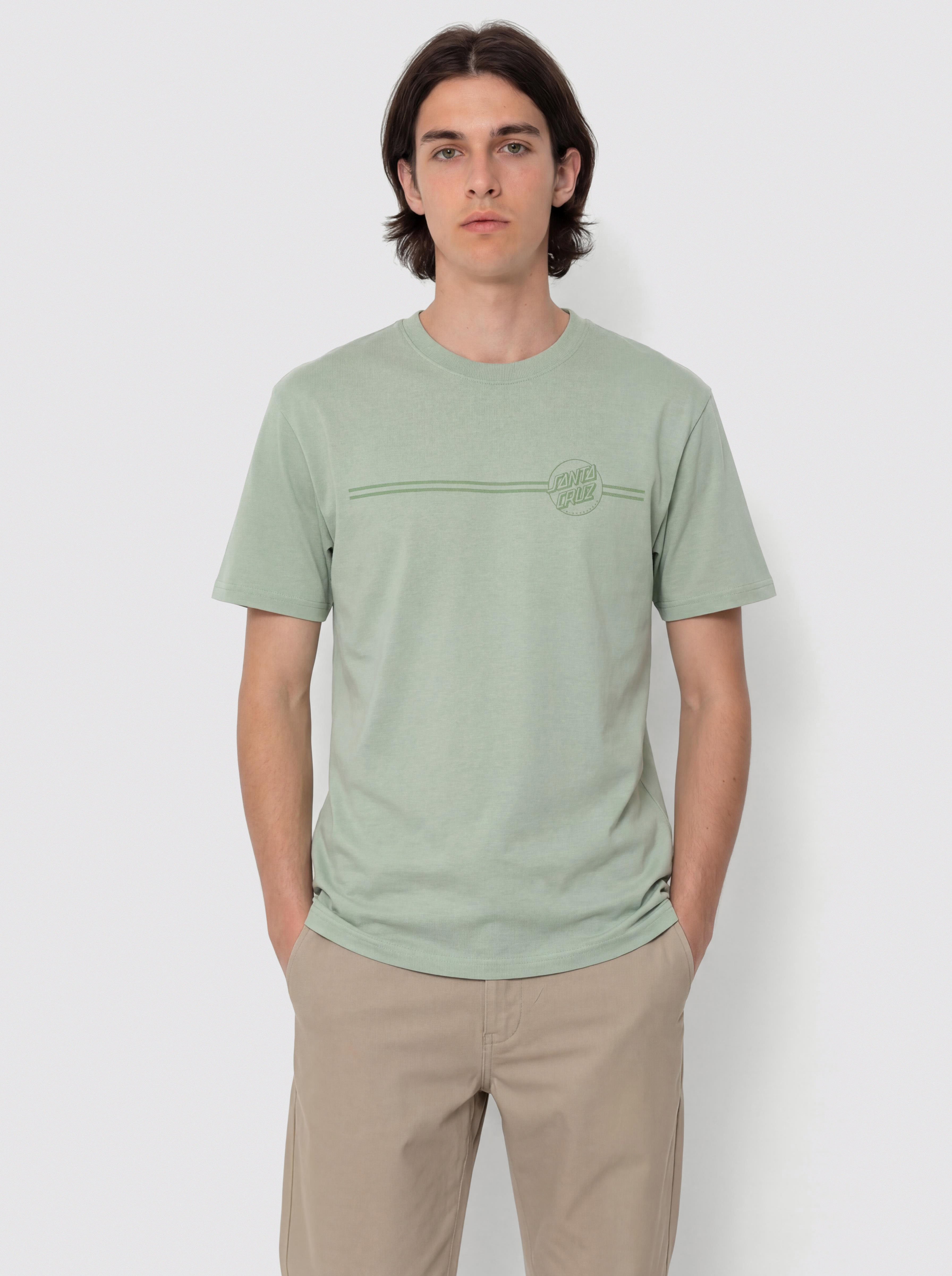 T-shirt Santa Cruz Tonal Opus Dot Stripe (moon rock)