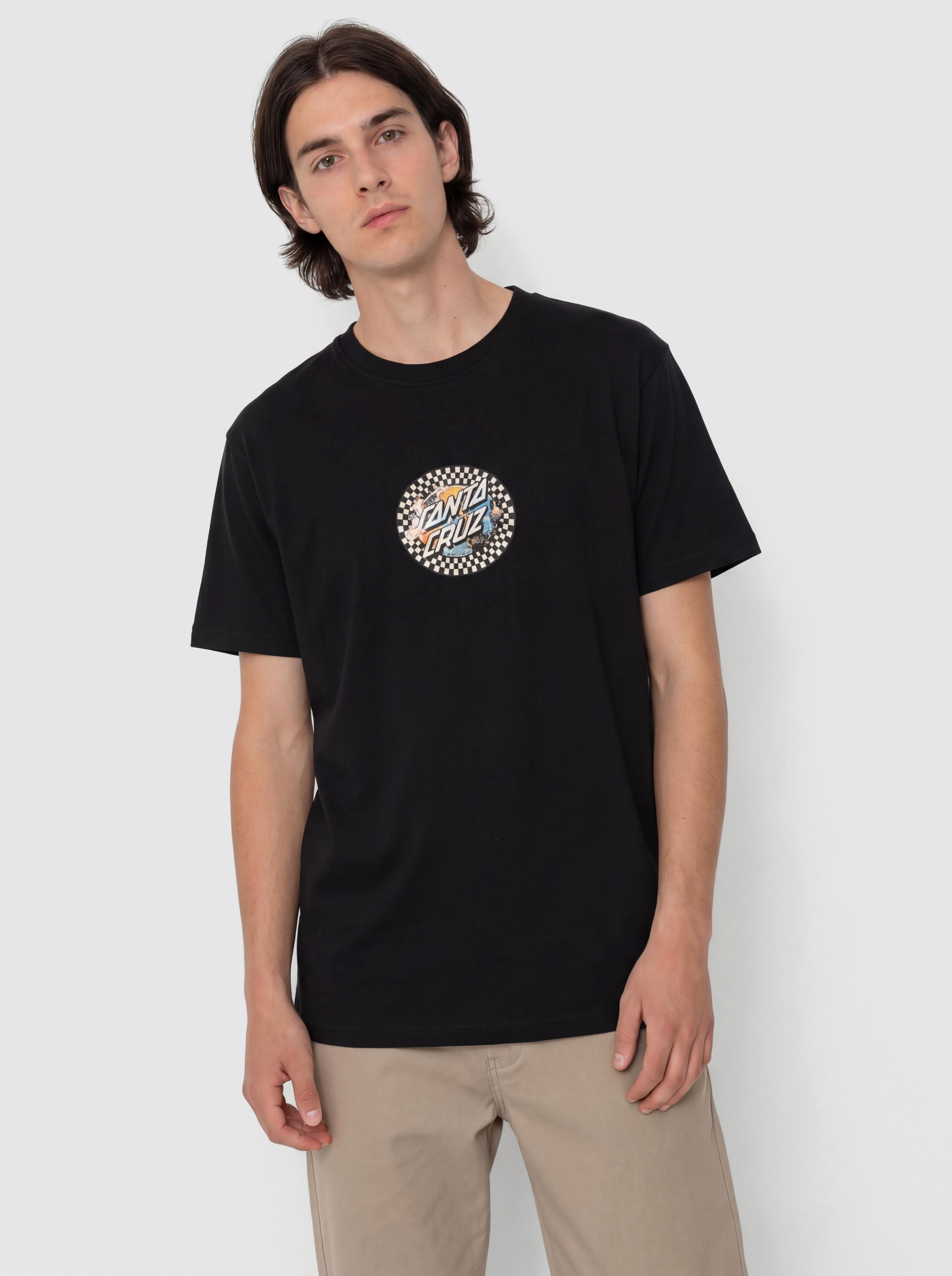 T-shirt Santa Cruz Collage Oval Dot (black)