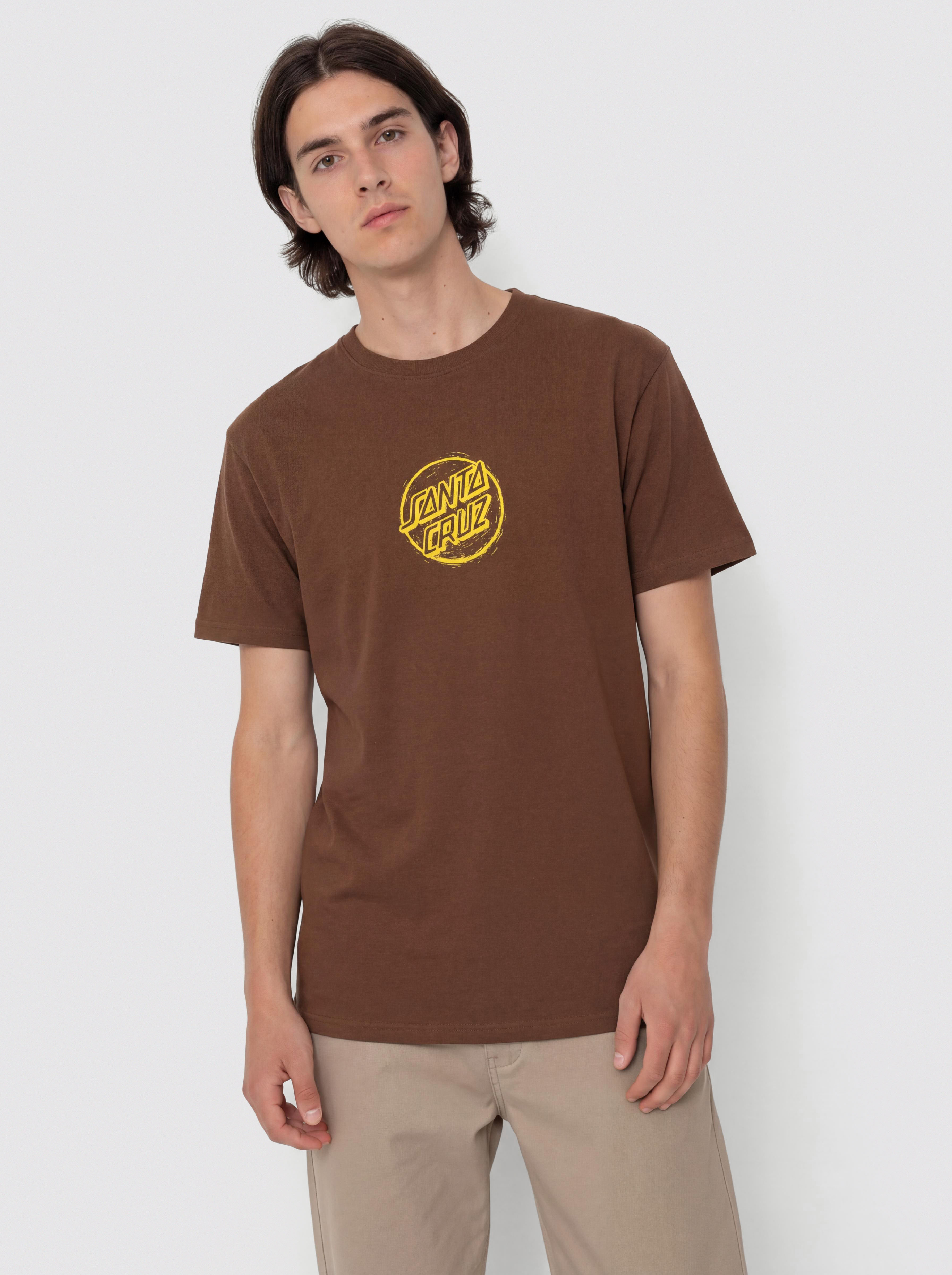 T-shirt Santa Cruz Stamped Opus Front (coffee)