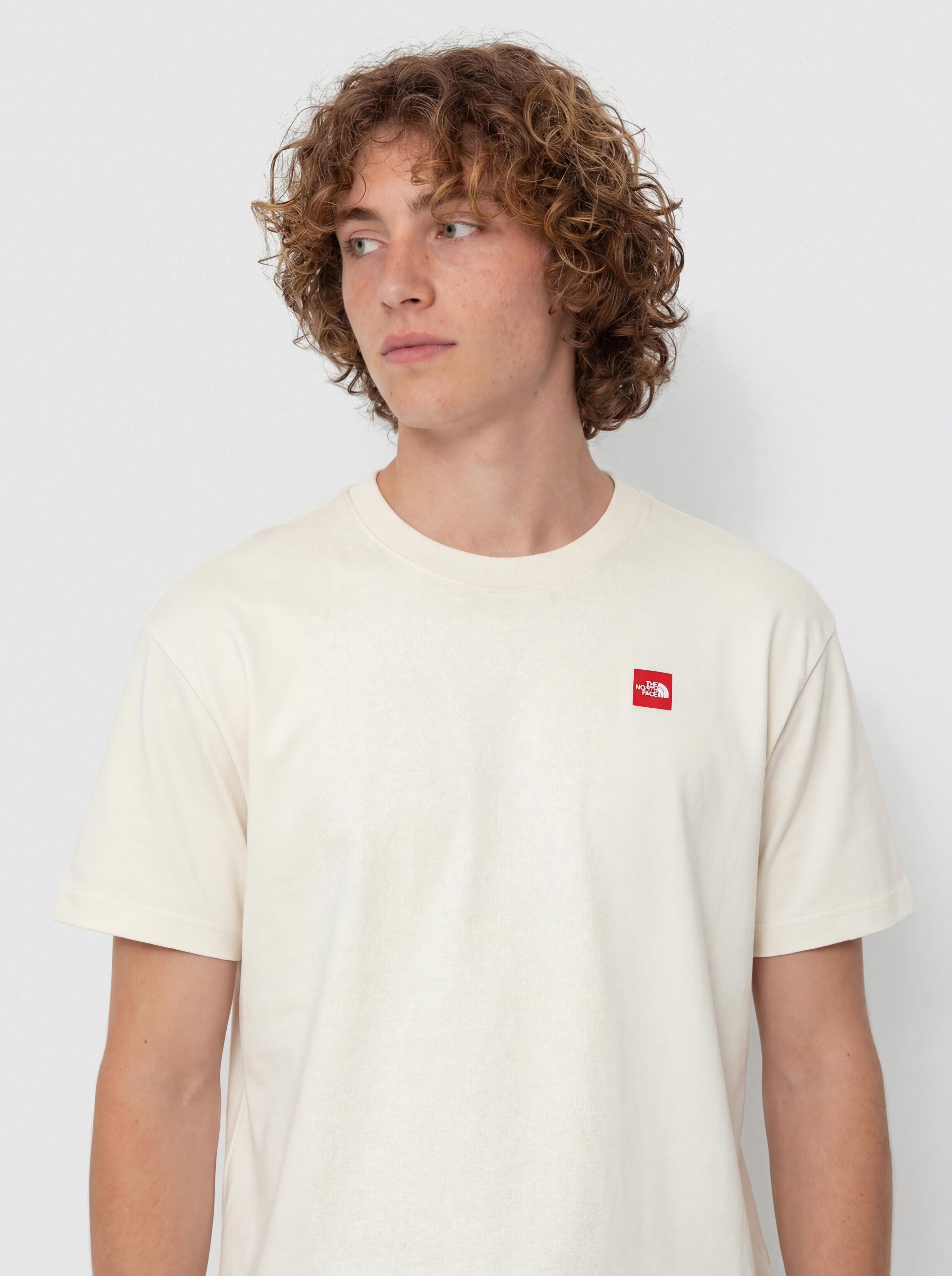 T-shirt The North Face Tnf Red Box (white dune)