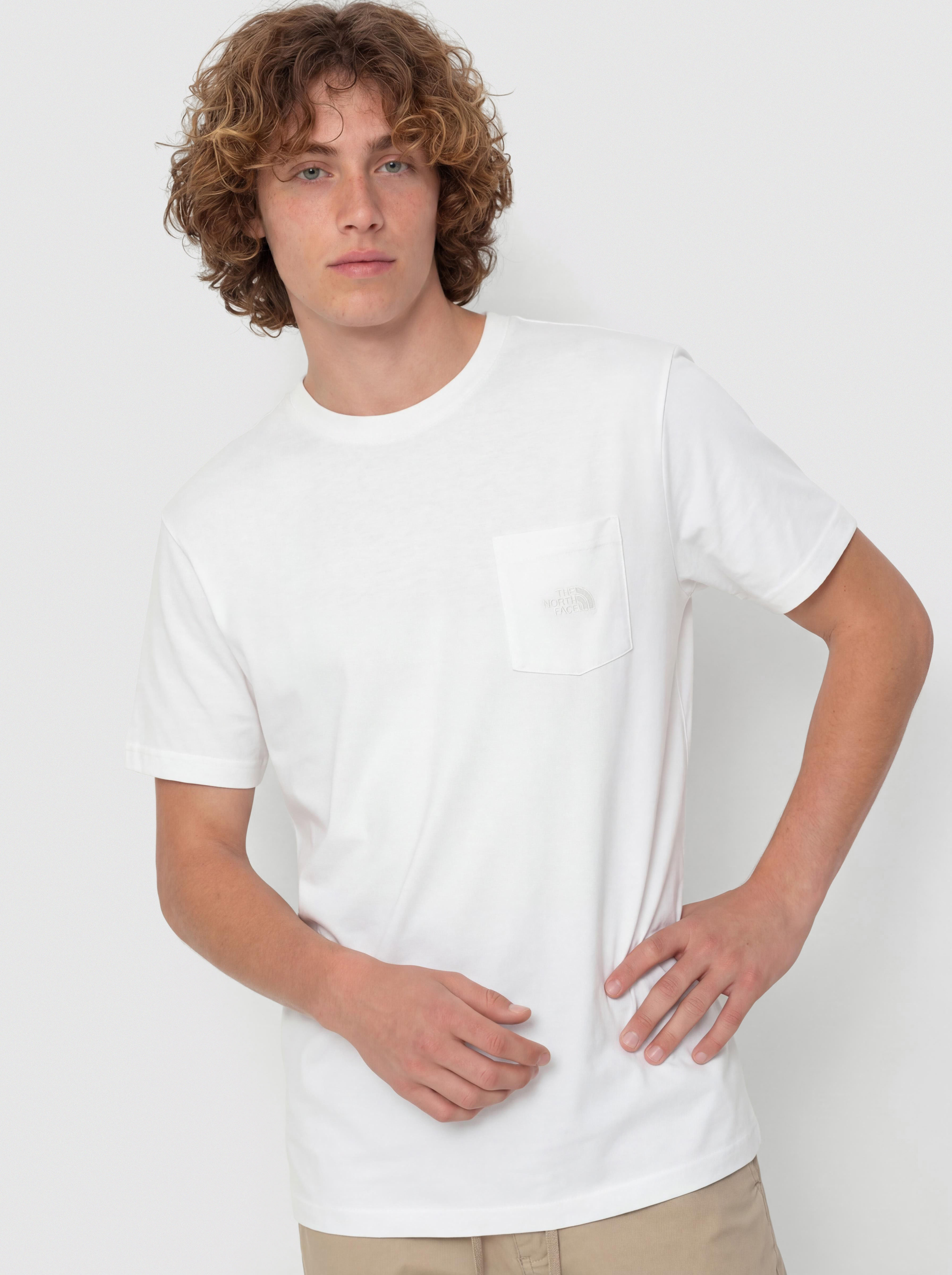 T-shirt The North Face Dome Relaxed Pocket (tnf white)
