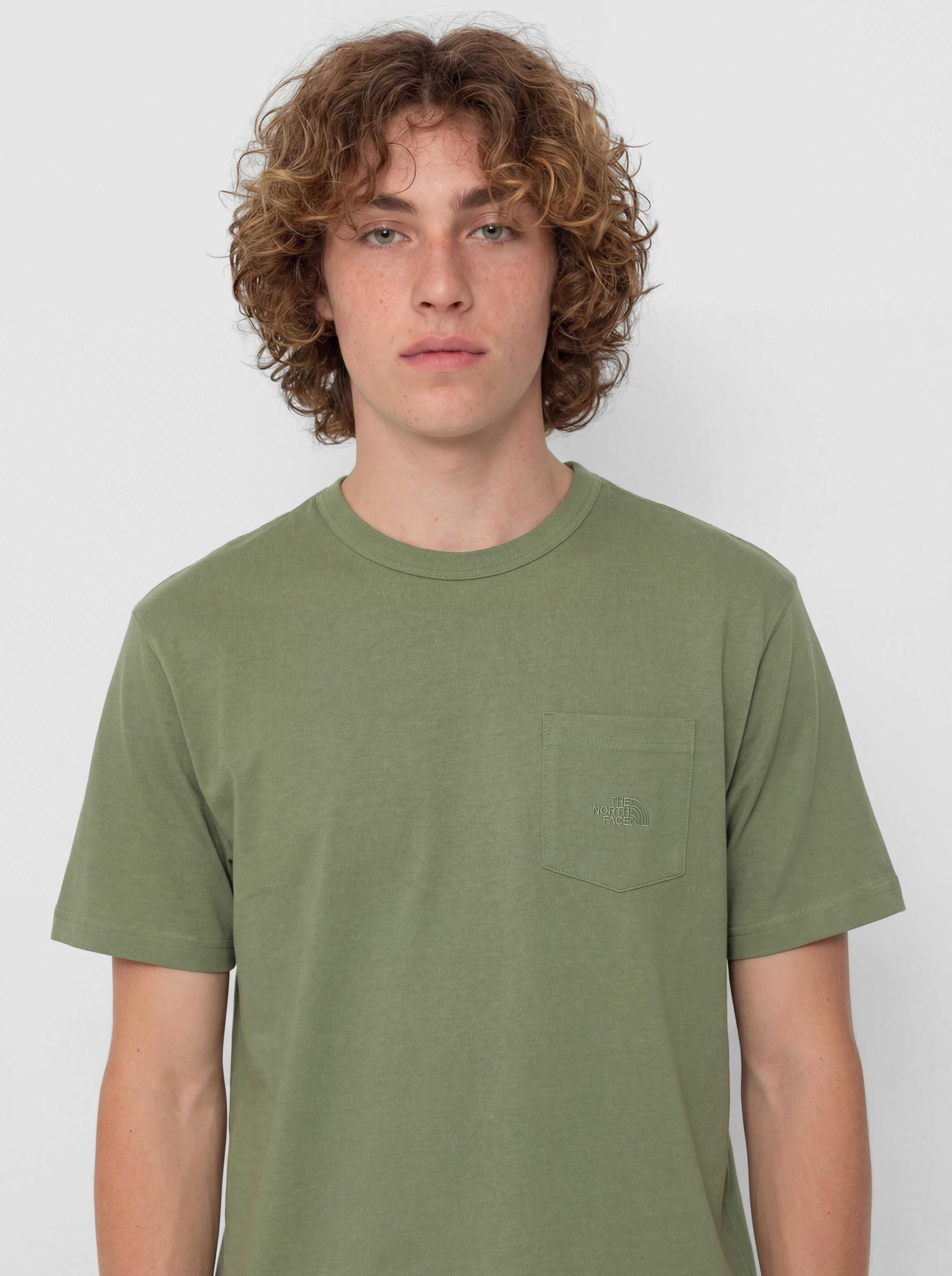 T-shirt The North Face Dome Relaxed Pocket (bark mist)