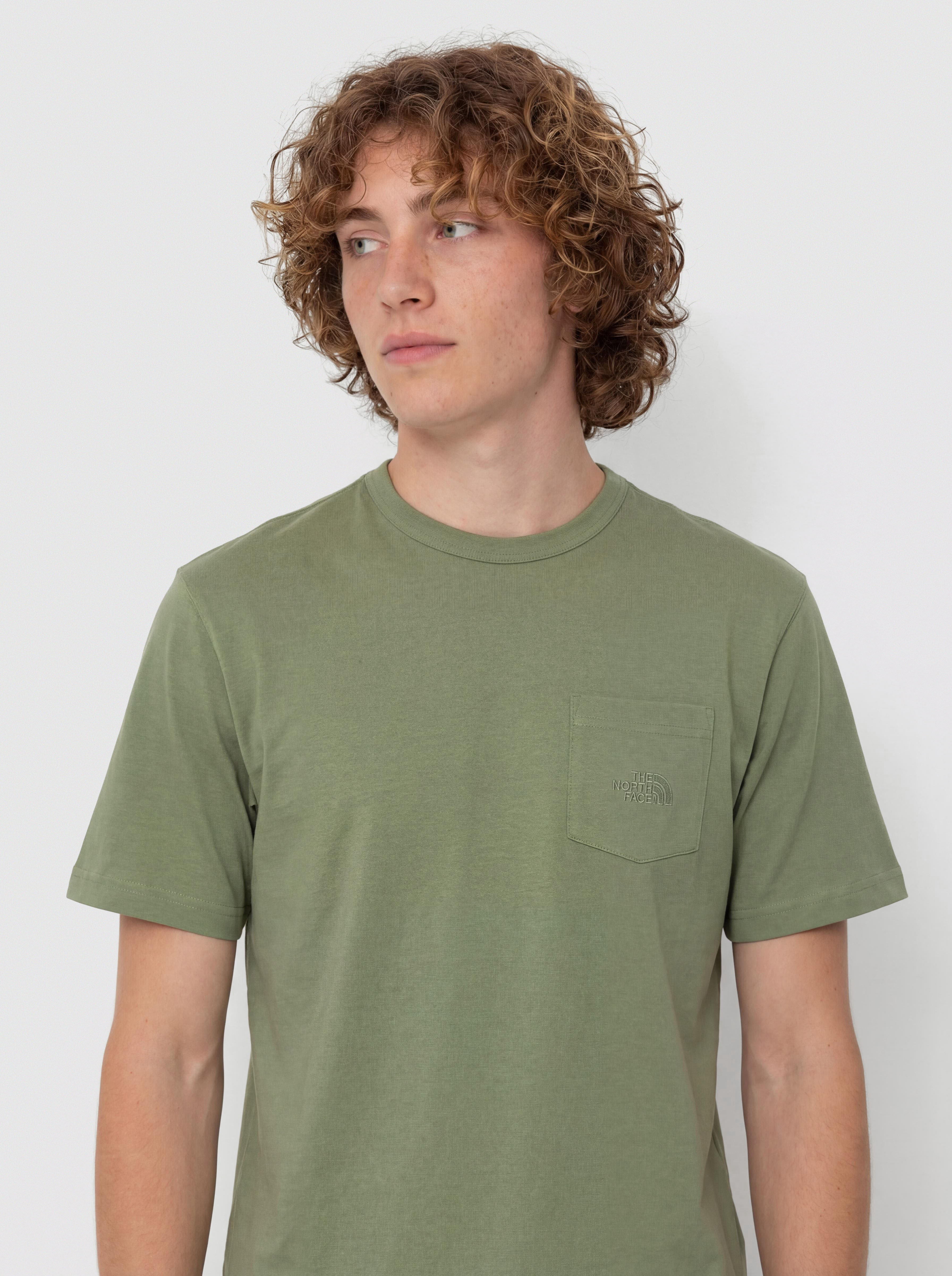 T-shirt The North Face Dome Relaxed Pocket (bark mist)